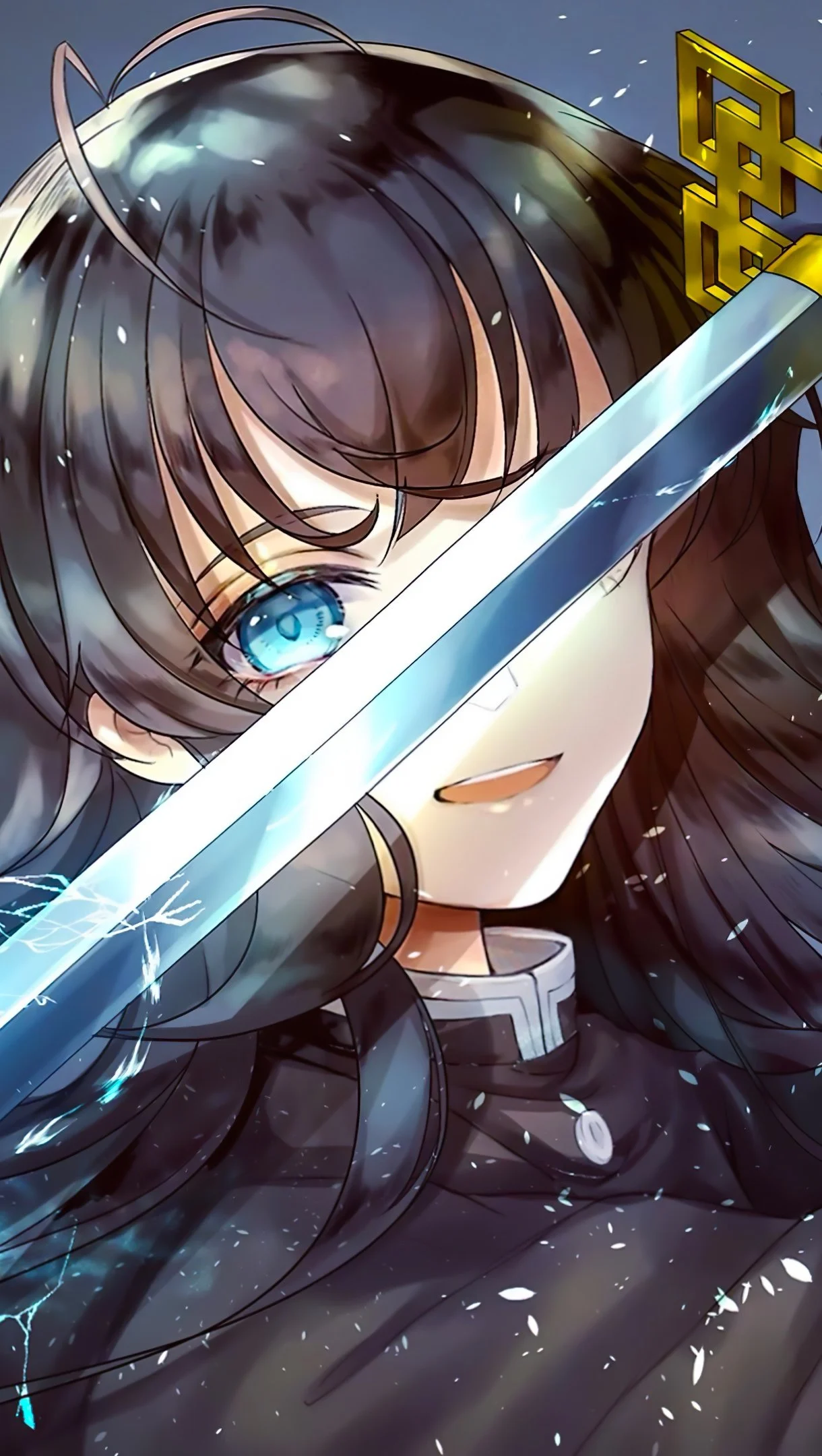 Muichiro Tokito from Kimetsu no Yaiba Anime Wallpaper 4k for iPhone and Mobile Phone