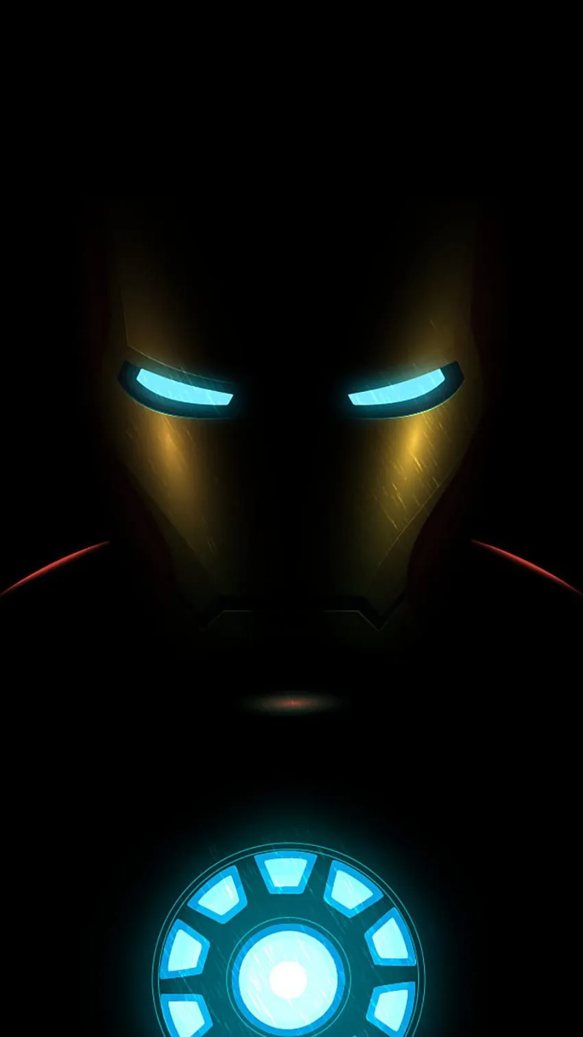 Iron Man, Artwork, Minimal, Dark background HD phone wallpaper