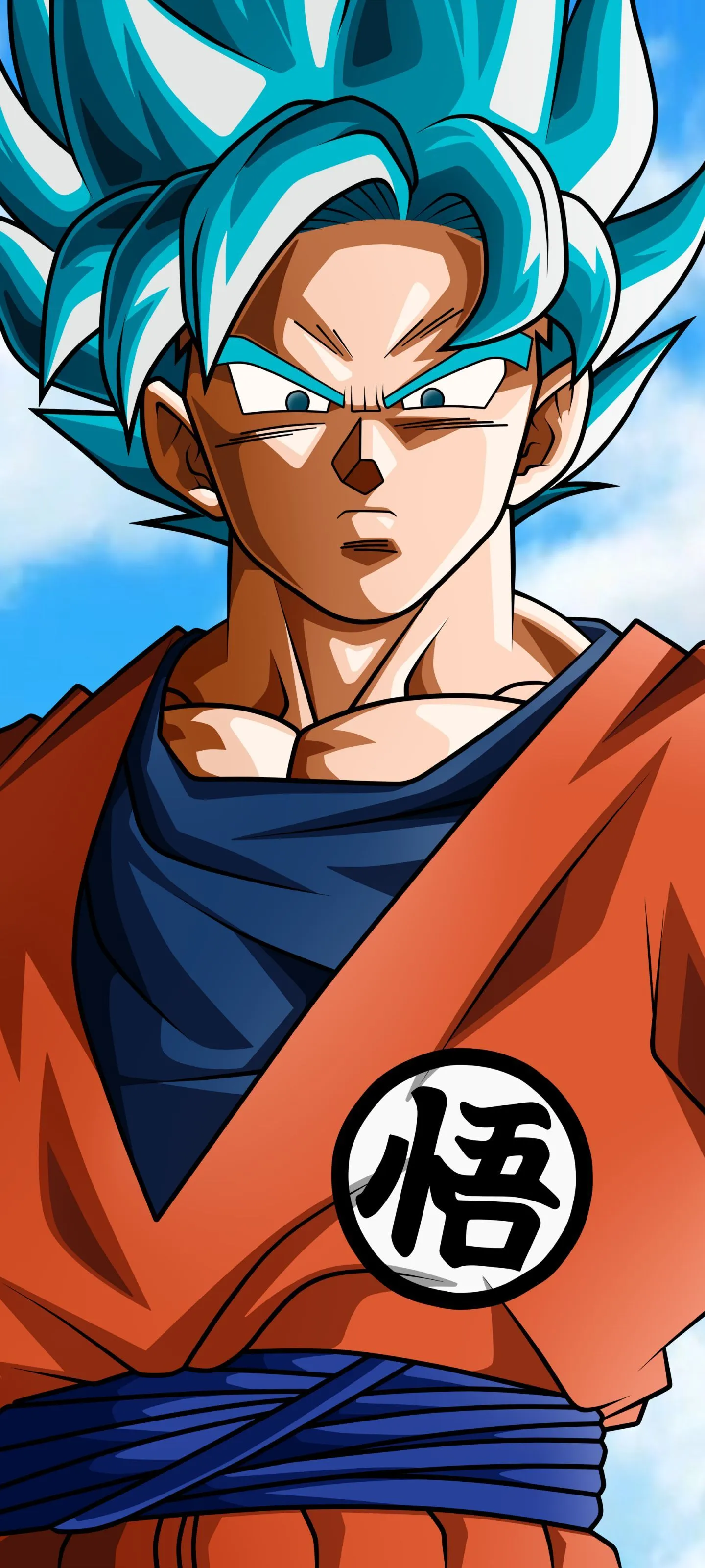 Phone wallpaper: Dragon Ball, Anime, Goku, Ssgss Goku 1185296