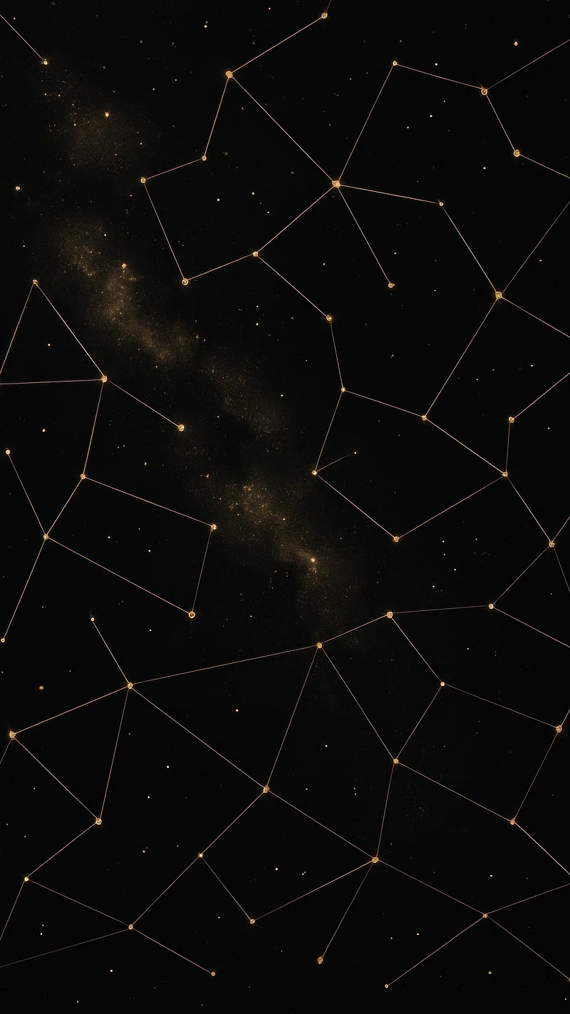 iPhone Wallpaper Galaxy Black And Gold Image Wallpaper