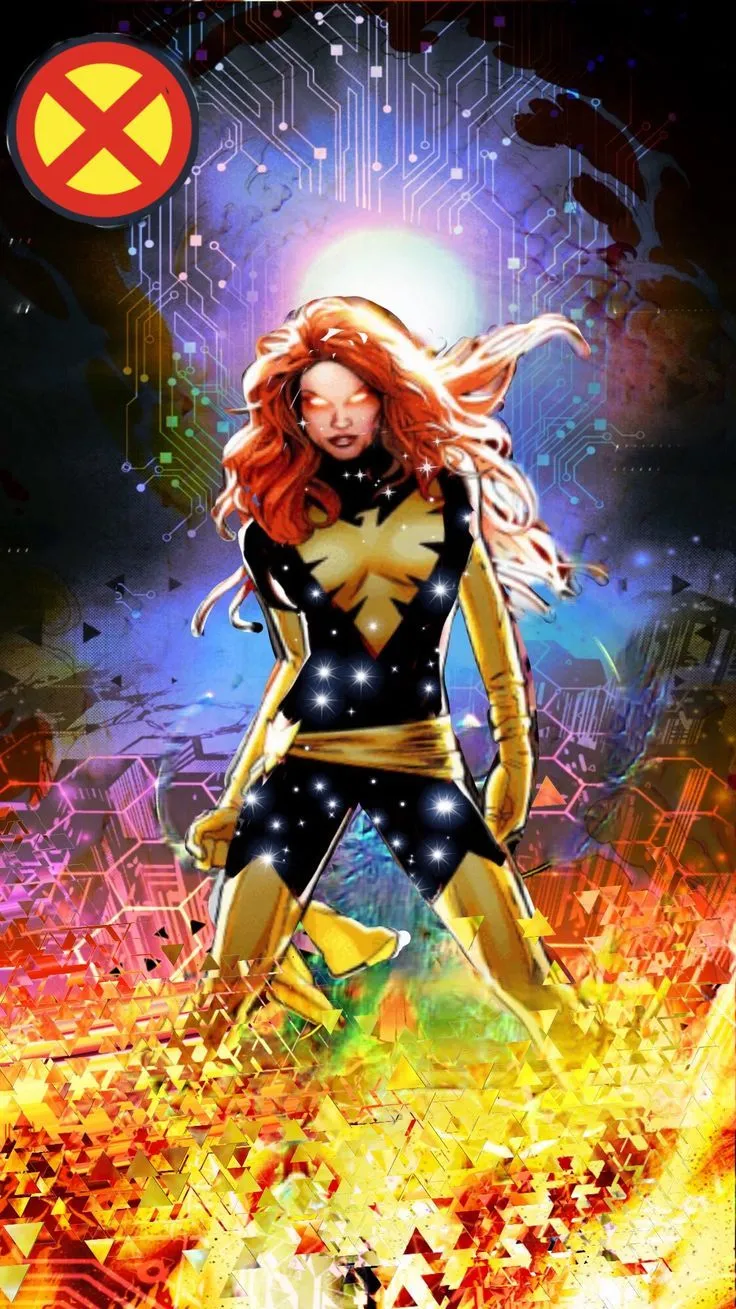 phone wallpaper for me. Jean grey xmen, Jean grey phoenix