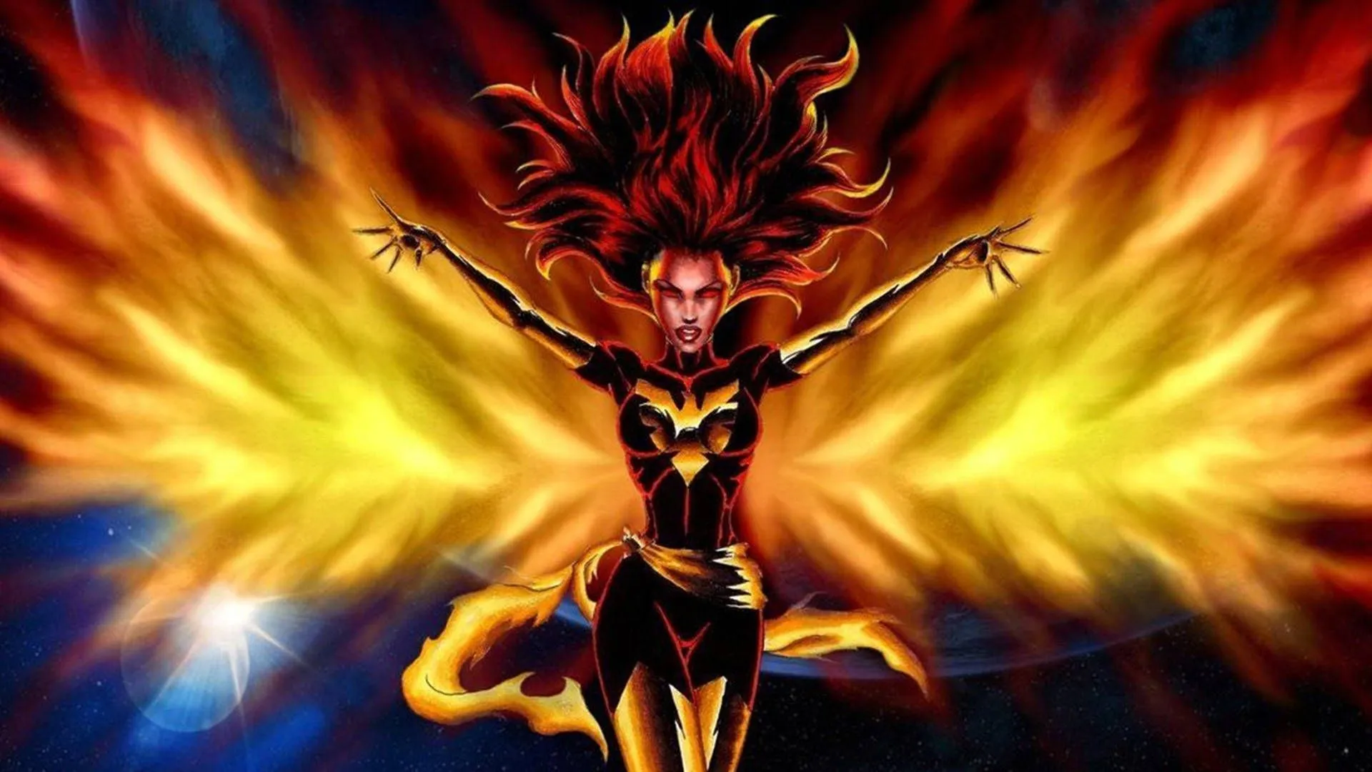 Download Marvel Superhero Jean Grey Wallpaper