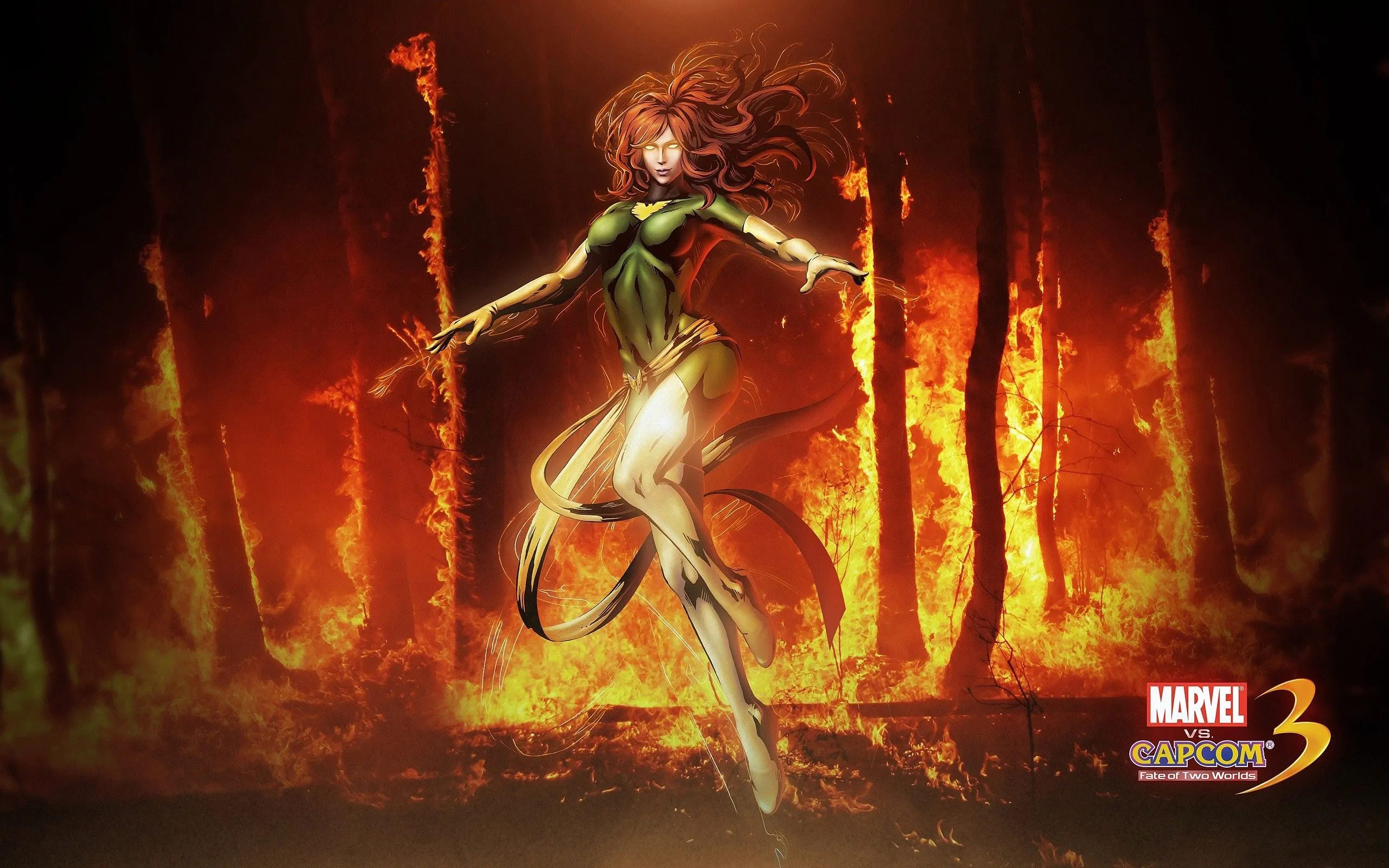 Marvel Vs. Capcom 3, Jean Grey, X Men, Phoenix, Superheroines Wallpaper HD / Desktop and Mobile Background