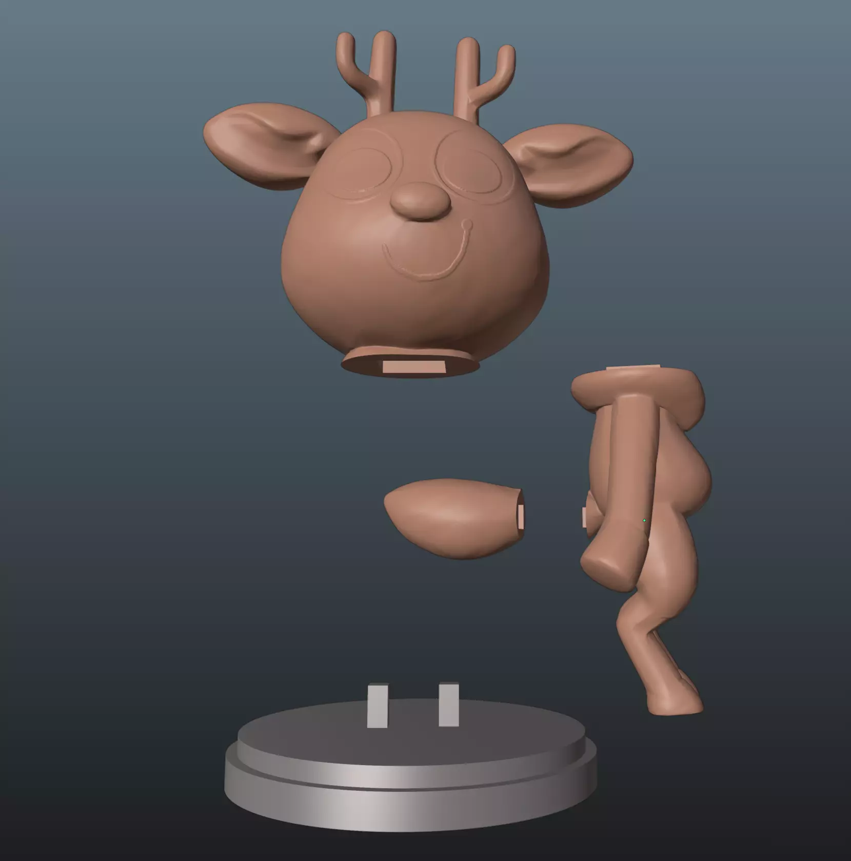 Dandy World Rudie 3D model 3D printable