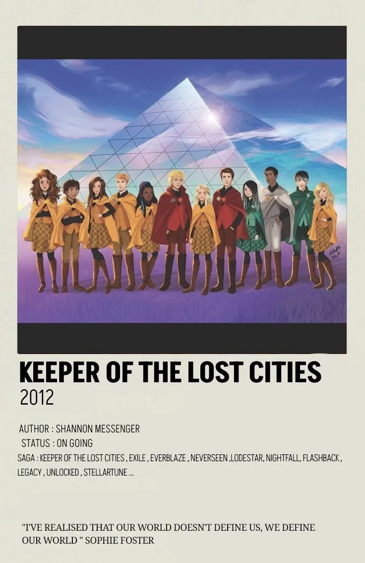 Keeper of the lost cities poster