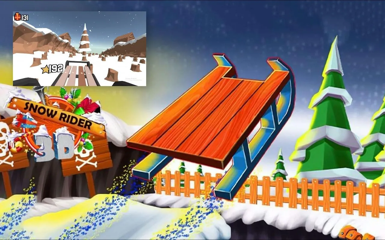 Snow Rider 3D Unblocked Game Web Store
