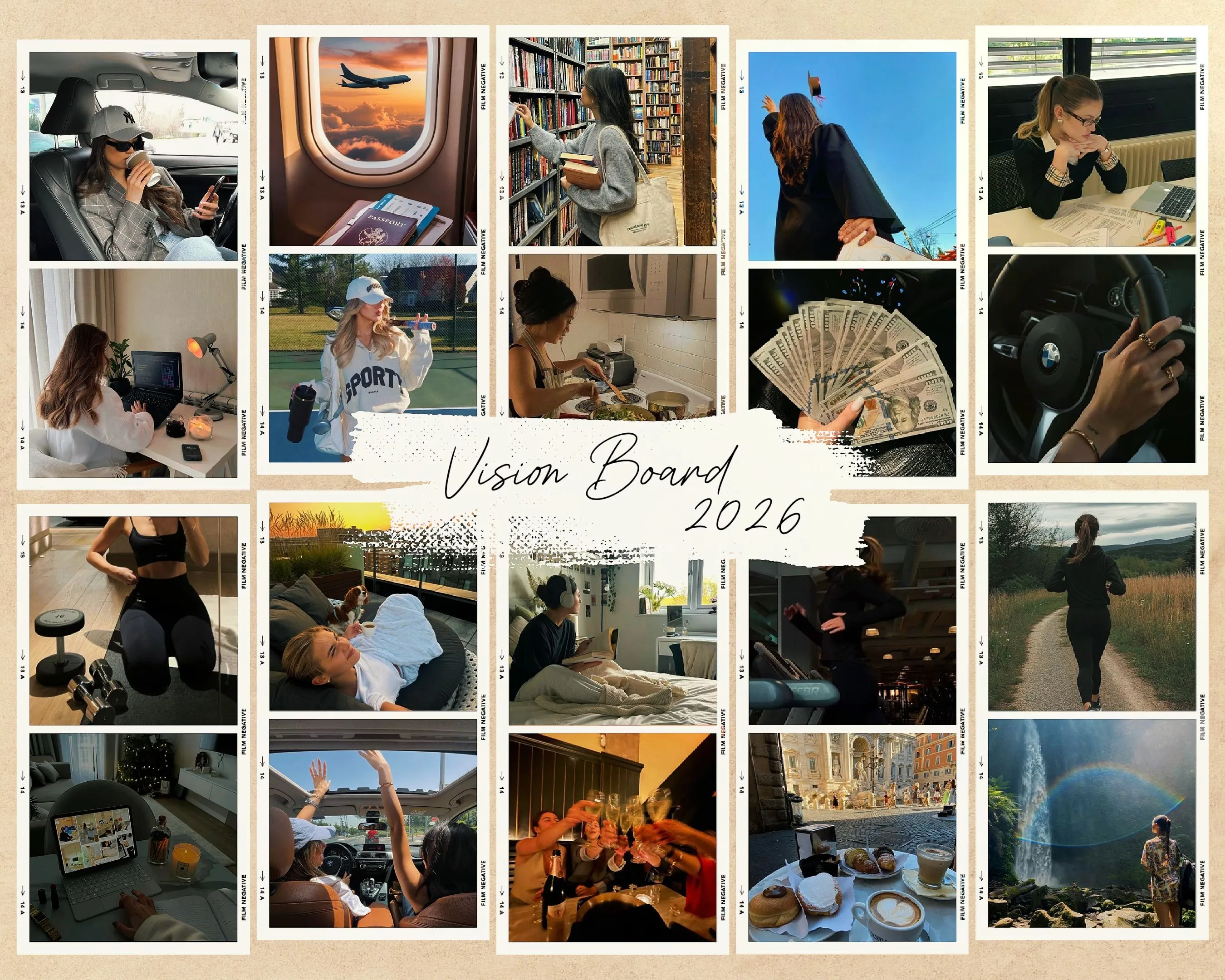 2026 Vision Boards Wallpaper