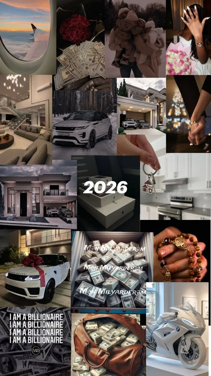 2026 Goal. Dream lifestyle motivation, Vision board examples, Vision board wallpaper