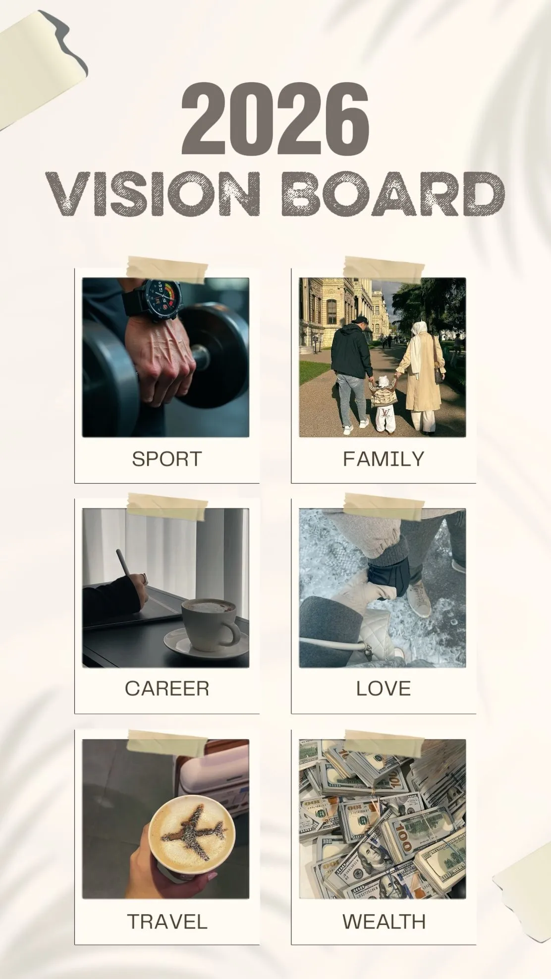 2026 Vision Boards Wallpaper