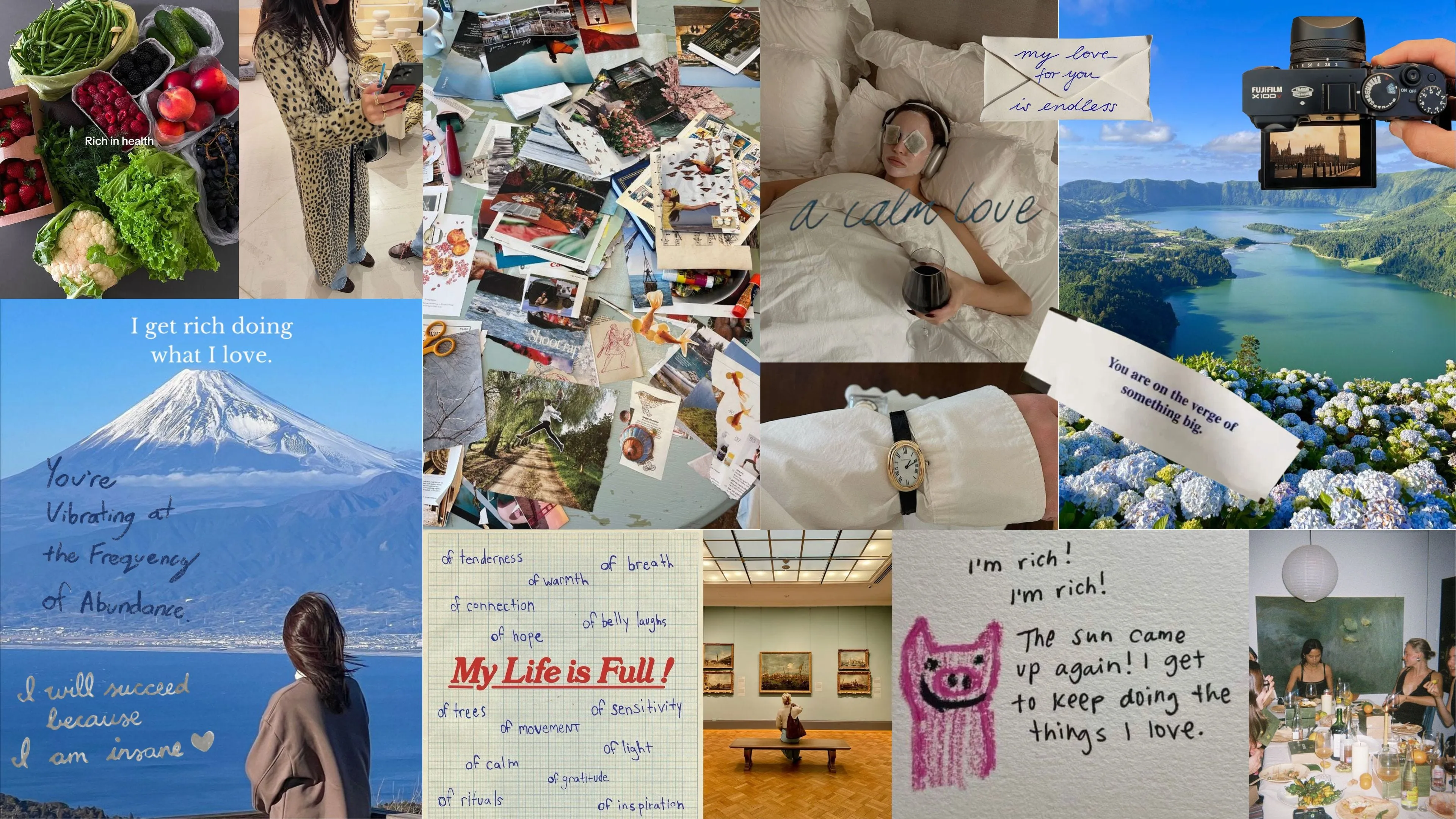 How to intentionally set goals, vision board, and manifest everything you want in 2026