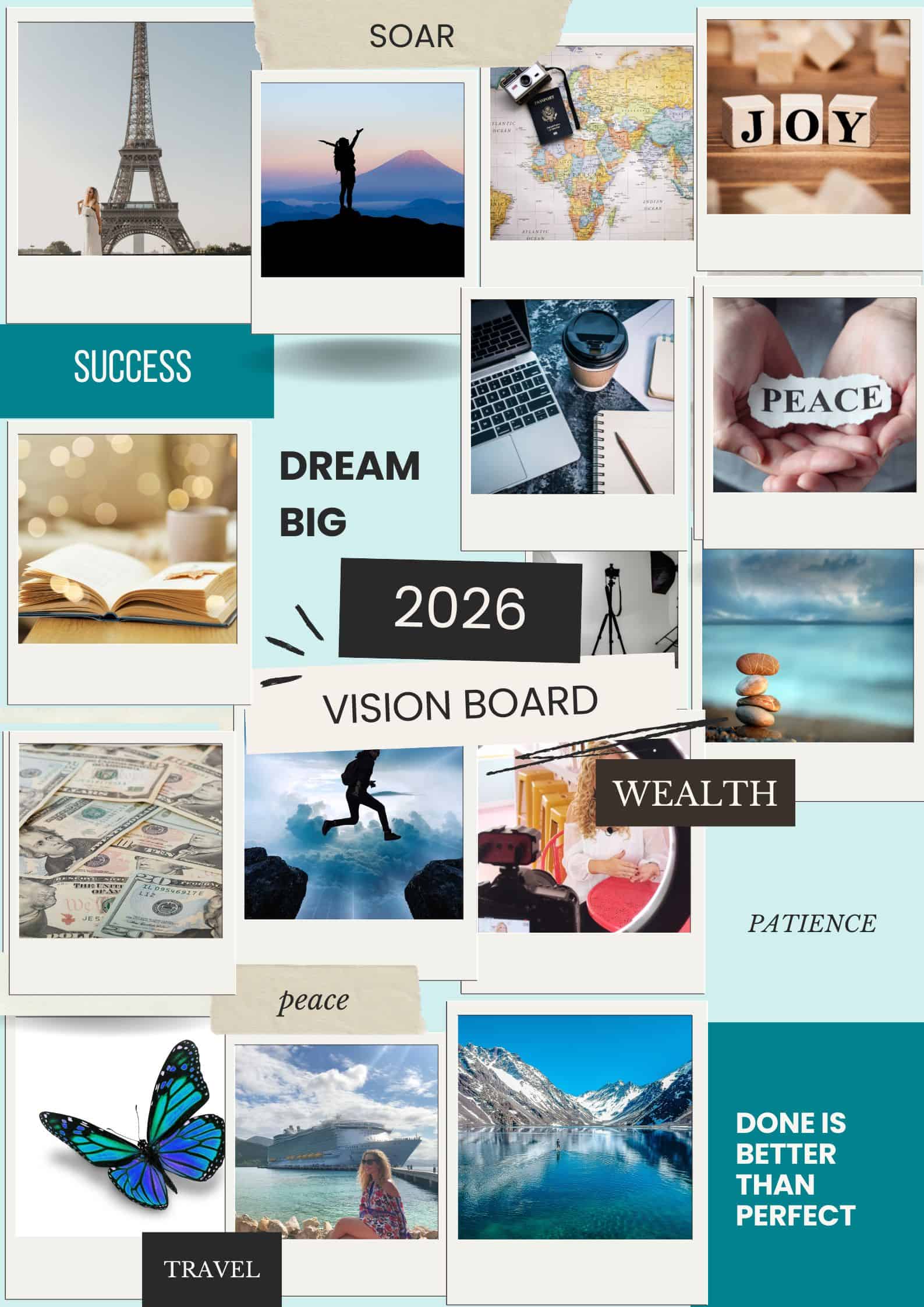 How to make a vision board online + free