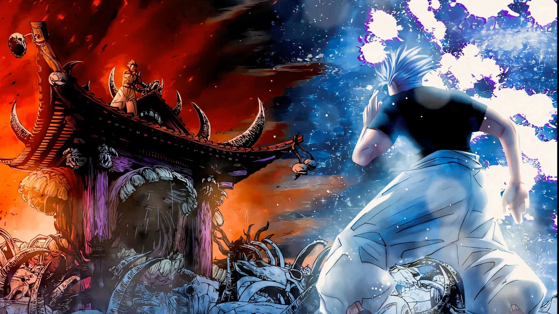 Gojo and Sukuna Live Wallpaper