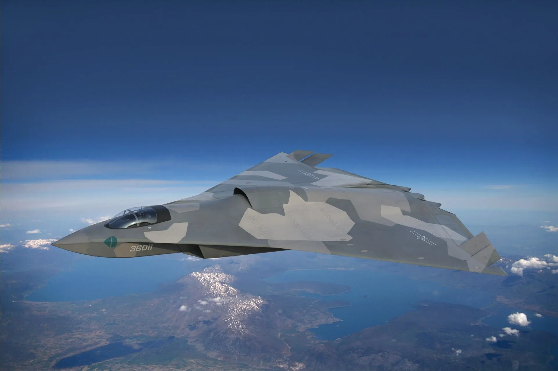 Tim Samedov J 36 Stealth Fighter