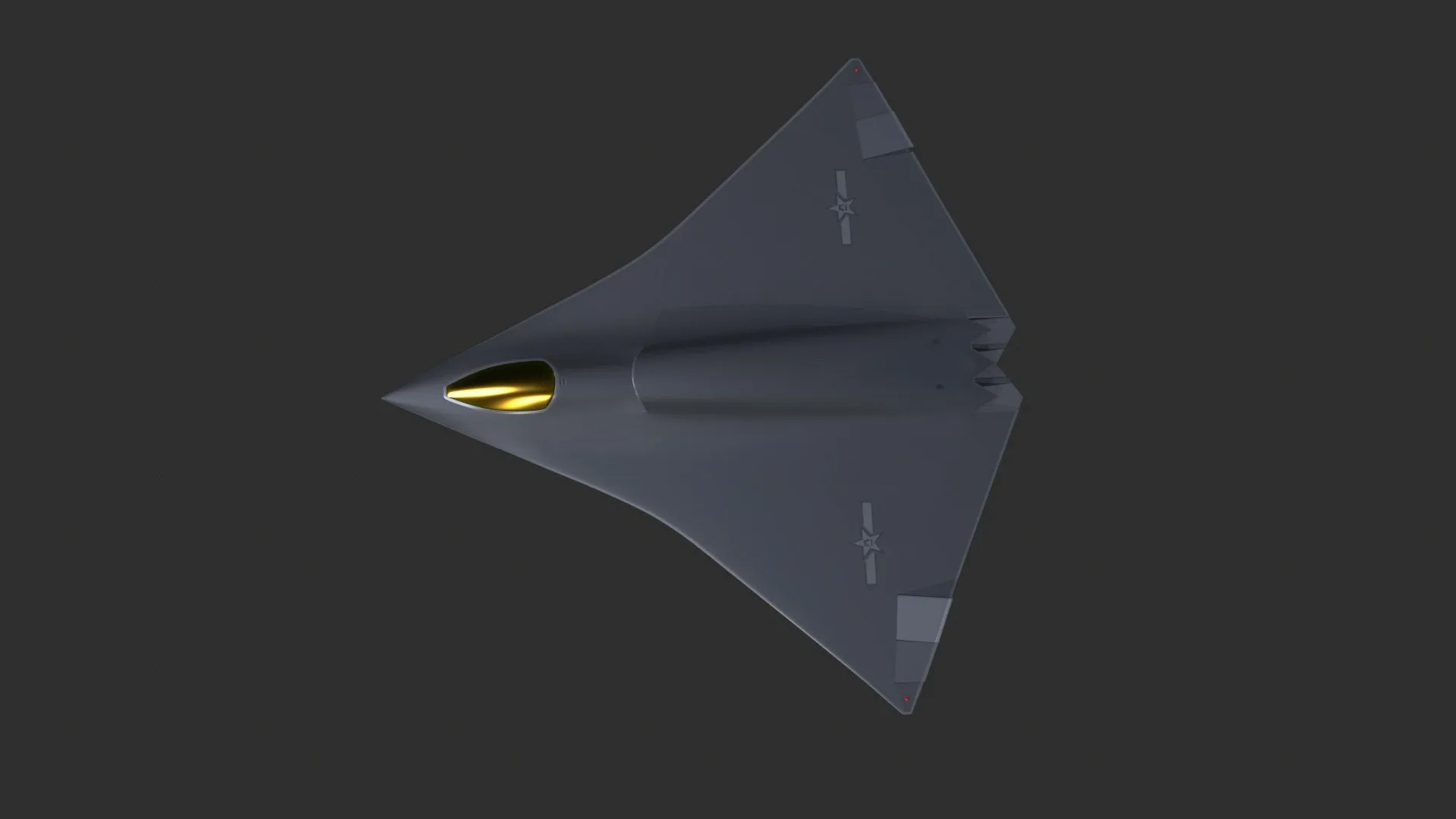 3D Model China's New Chengdu J 36