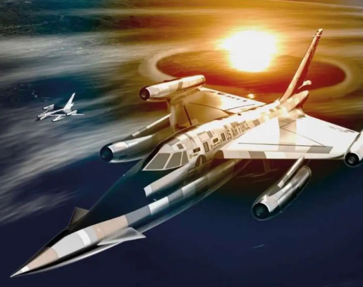 The B 58 Hustler Minuteman ICBM Launcher That Never Was
