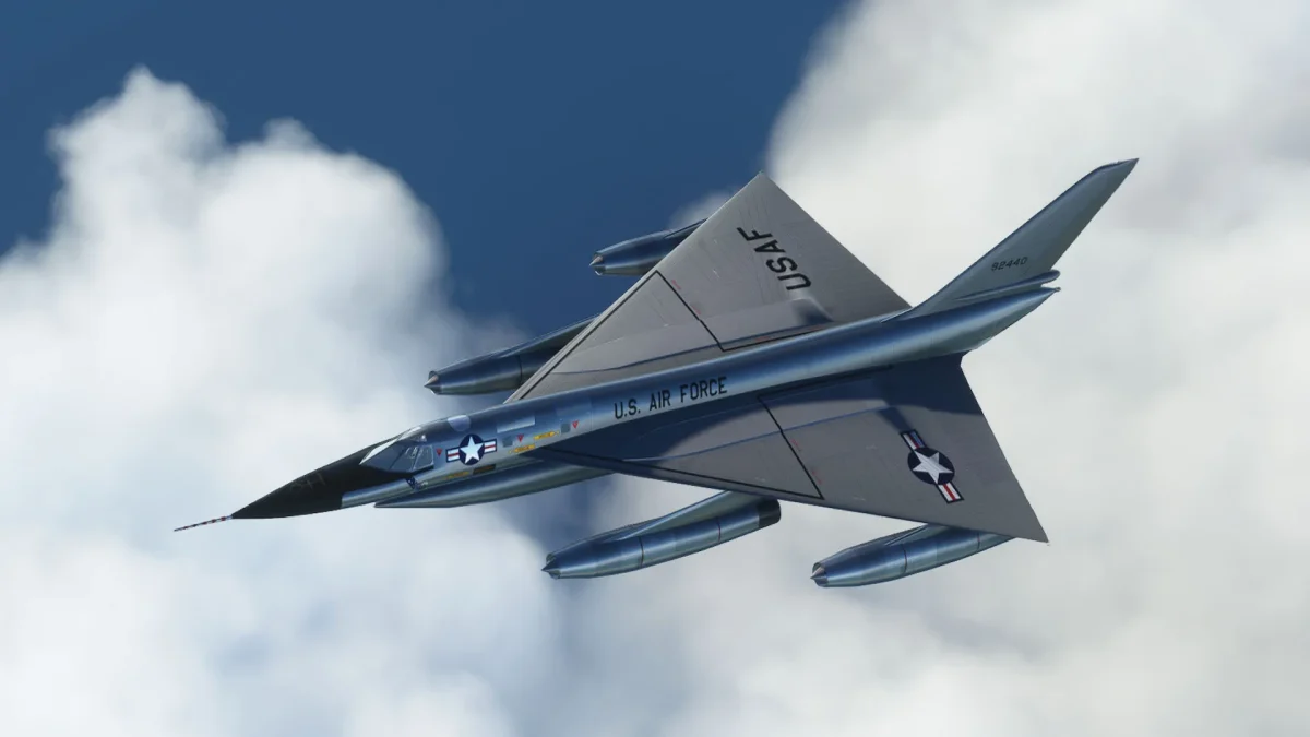 Historic Convair B 58 Hustler In Development For Microsoft Flight Simulator