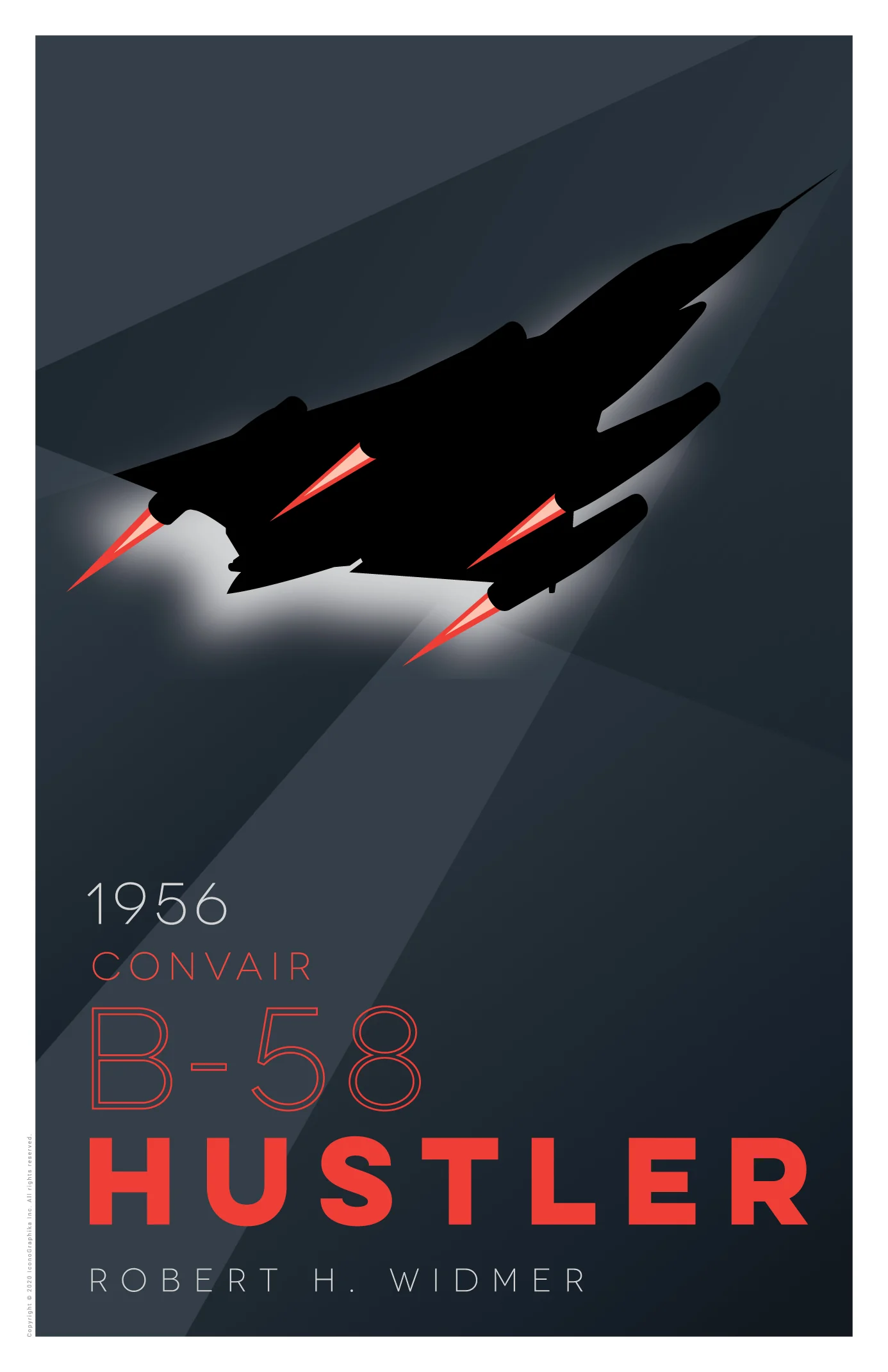 Convair B 58 Hustler / Gray