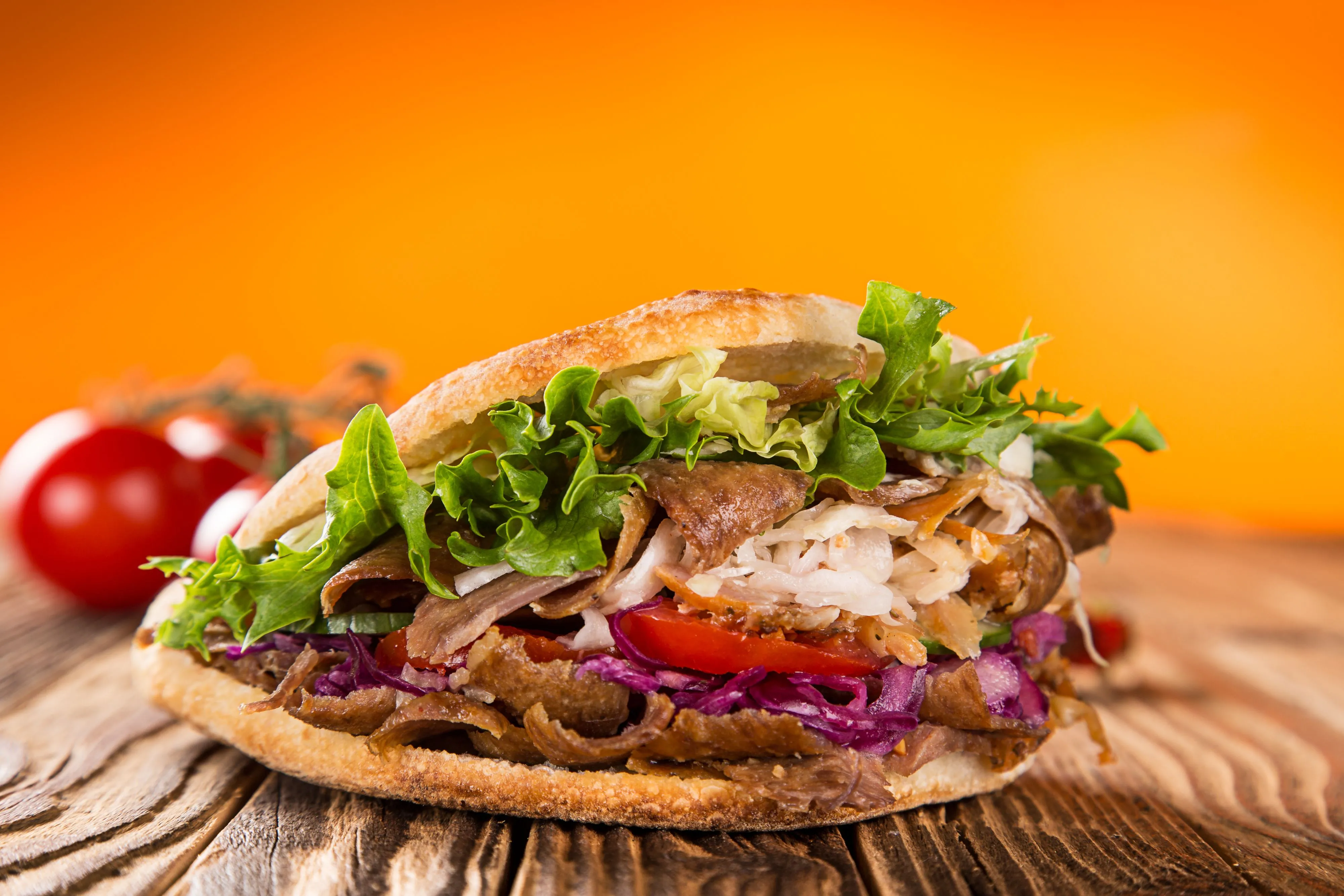 Download Food Doner Kebab 4k Ultra HD Wallpaper
