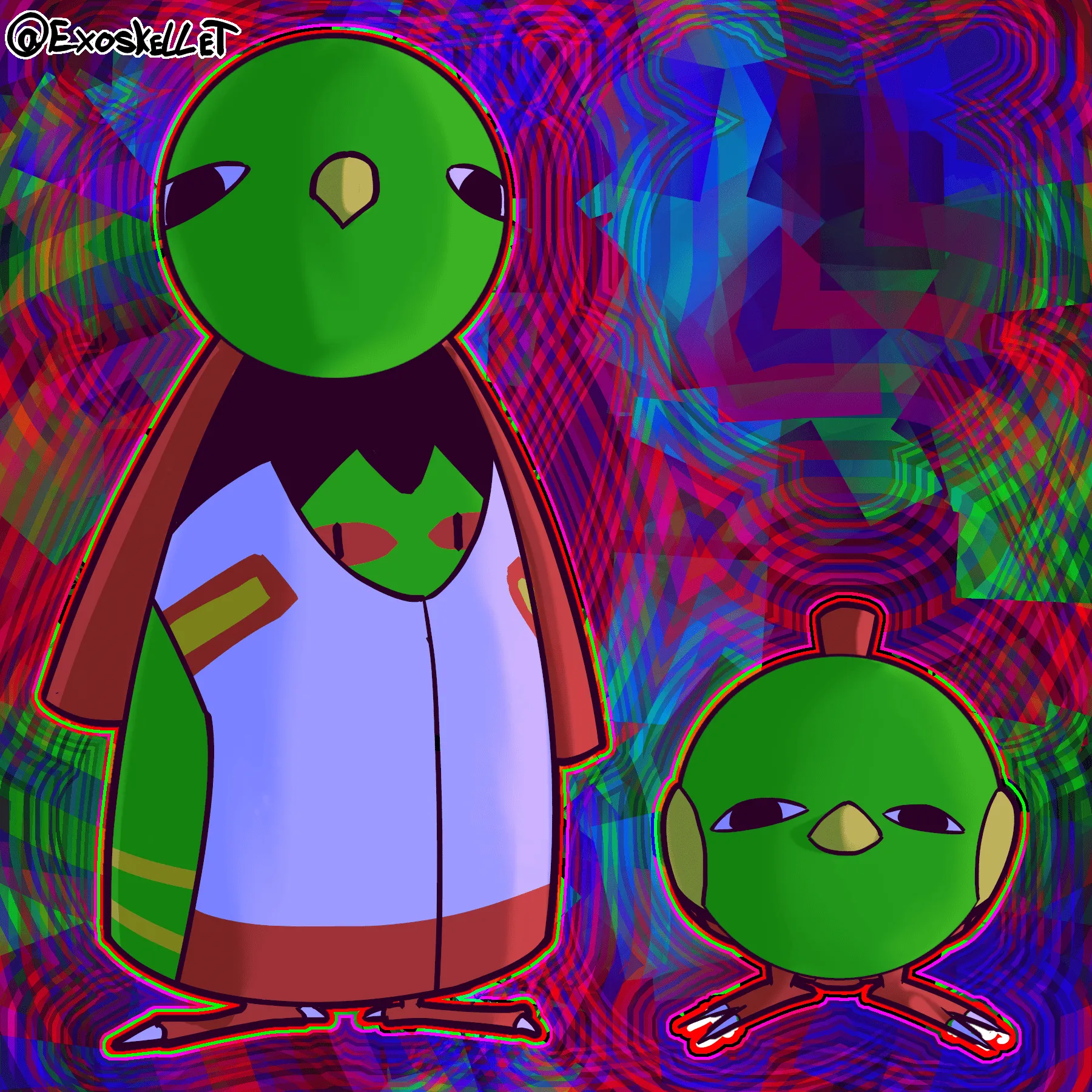 Daily pokemon, Natu Line by Exoskellet on Newgrounds