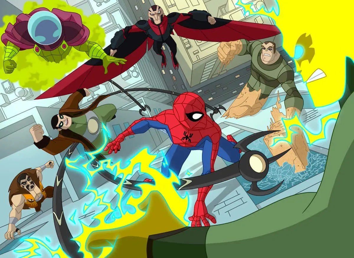 Download The Spectacular Spider Man Villains Wallpaper