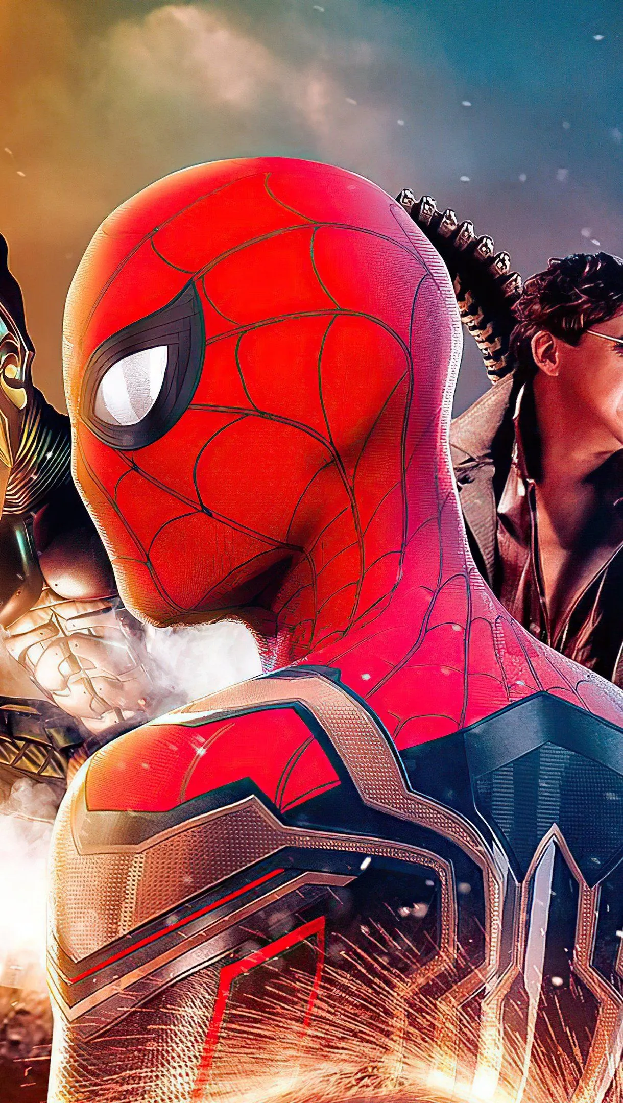 Spider man and villains Wallpaper 4k for iPhone and Mobile Phone