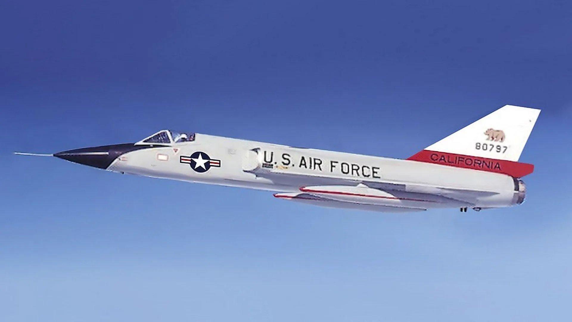 Convair F 106 Delta Dart 3D Model