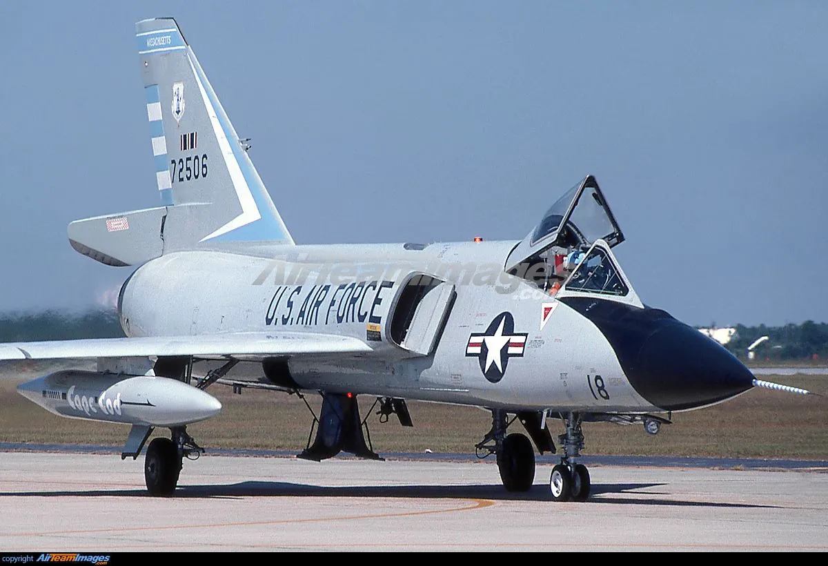 Convair F 106A Delta Dart USA Air Force 57 2506 Large