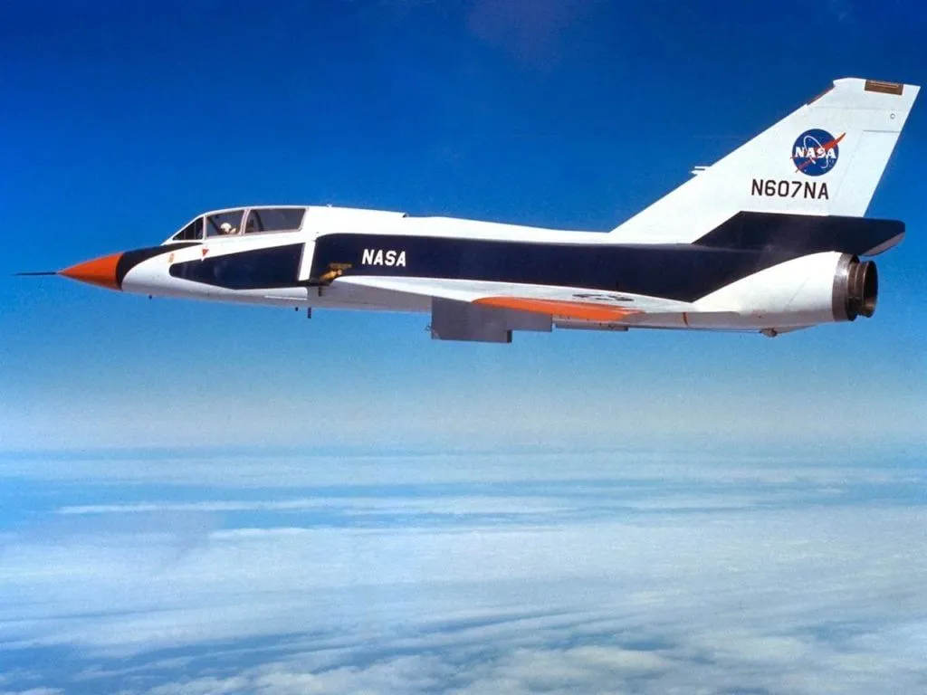Convair F 106B Delta Dart With Air Sampling Equipment Domain Media Search Engine Public Domain Search