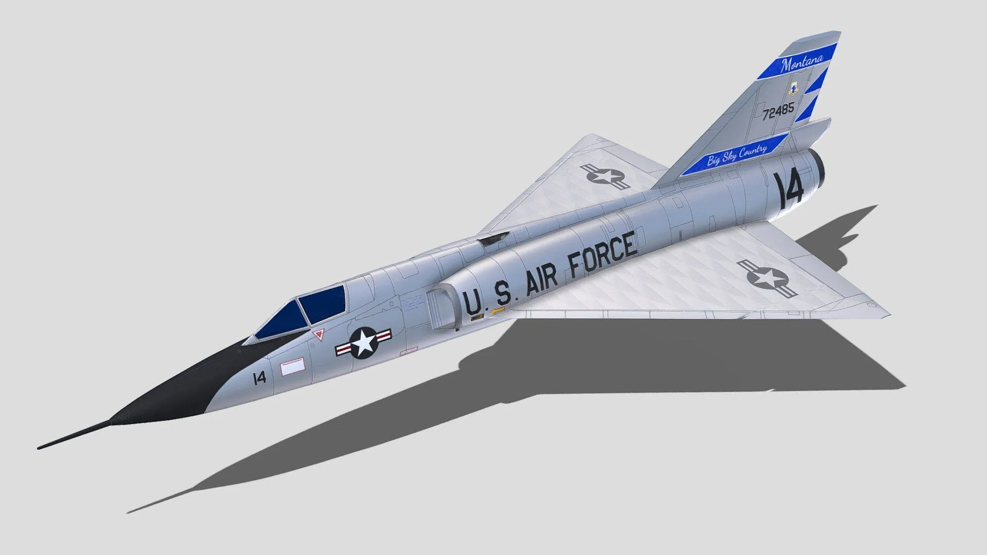 Convair F 106A Delta Dart Model By Deathlocus [d11f75c]