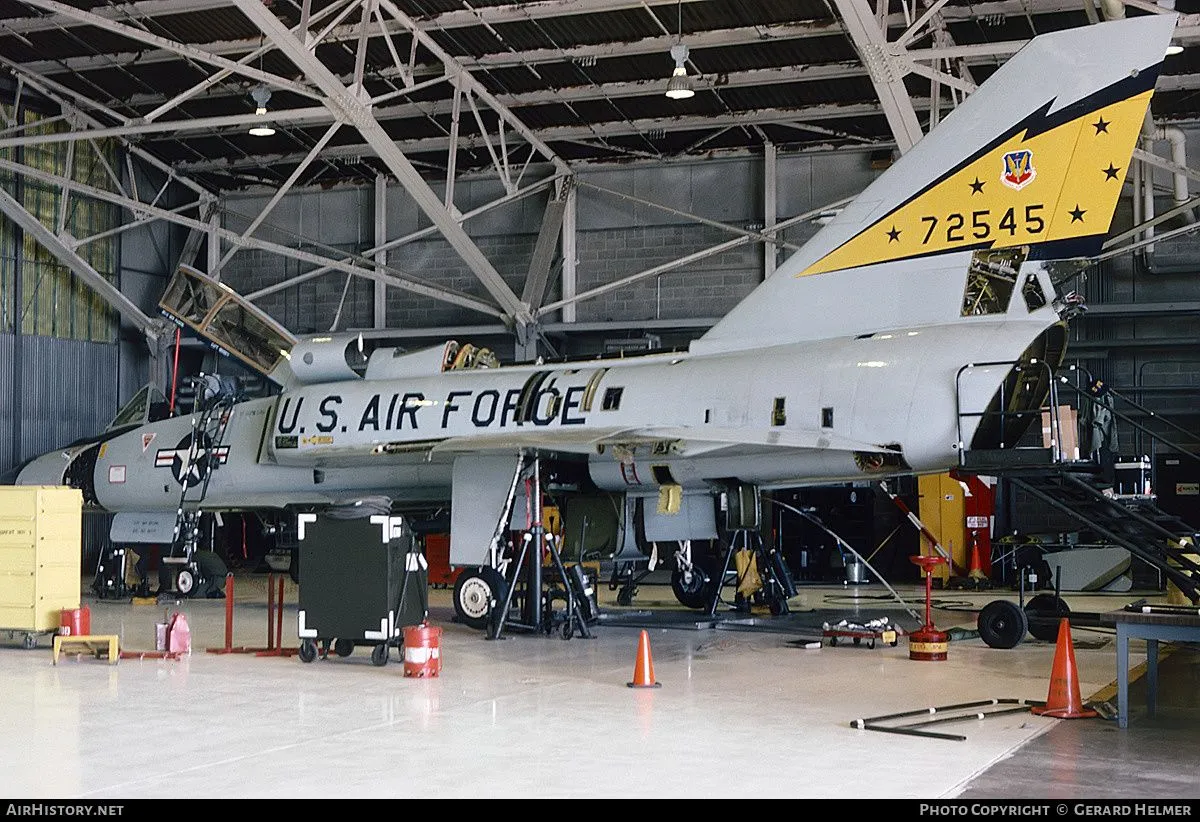 Aircraft Photo Of 57 2545 / 72545. Convair F 106B Delta Dart. USA Force. AirHistory.net