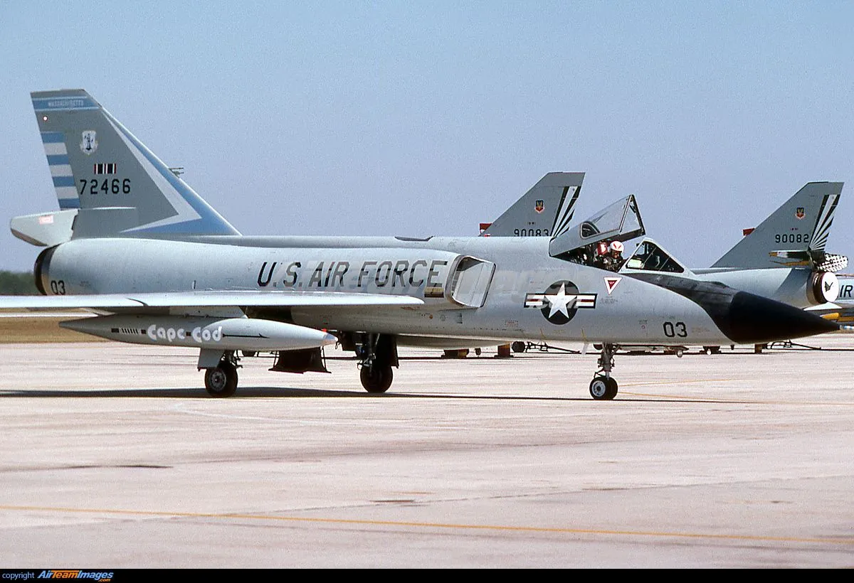 Convair F 106A Delta Dart USA Air Force 57 2466
