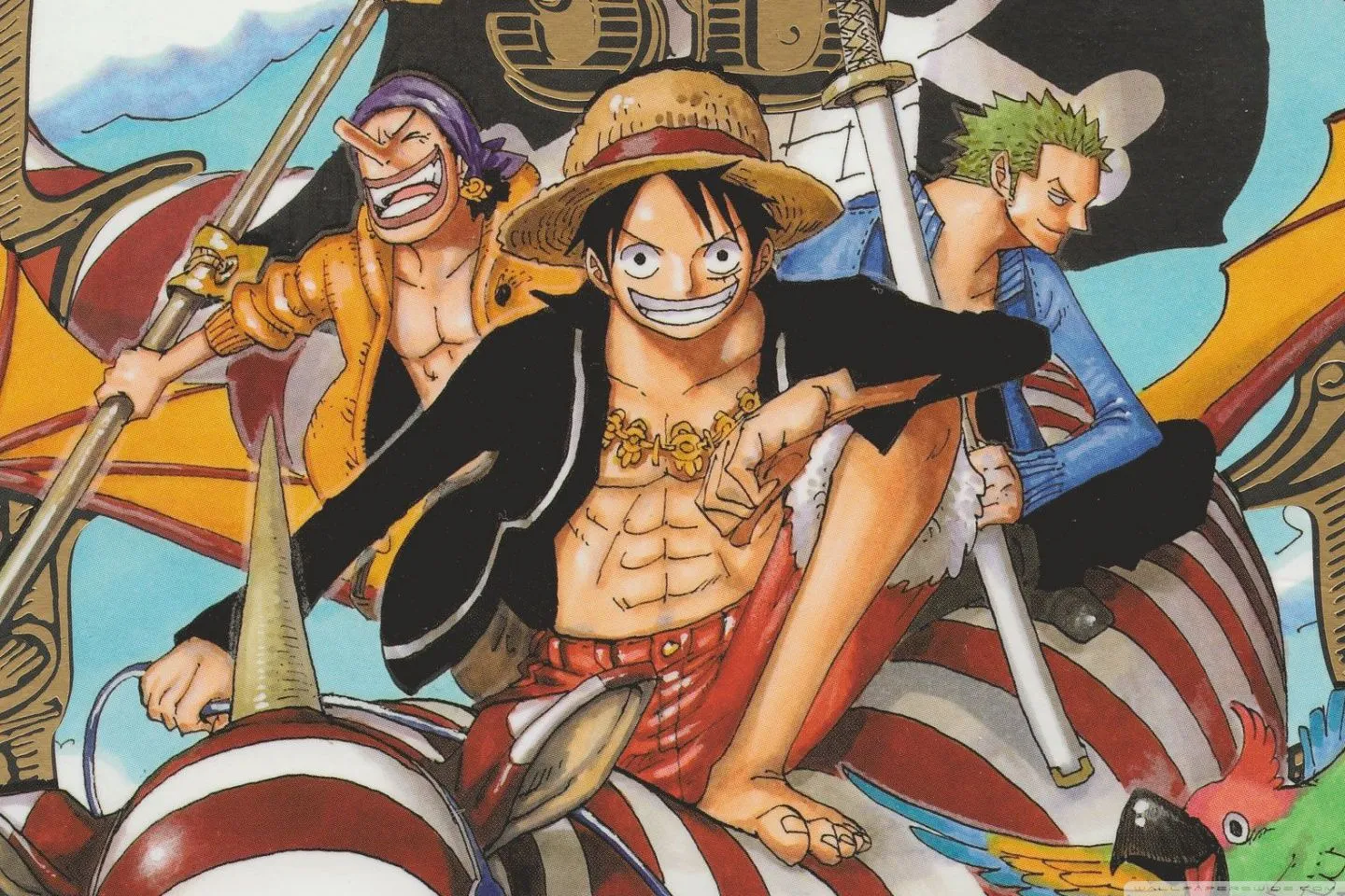 Mugiwara Pirates 4K UHD Wallpaper for UltraHD Desktop and TV, Smartphone and Tablet Devices