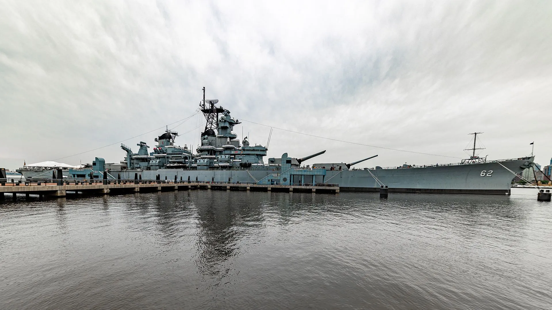 Check out the mighty battleship USS New Jersey from keel to conning tower