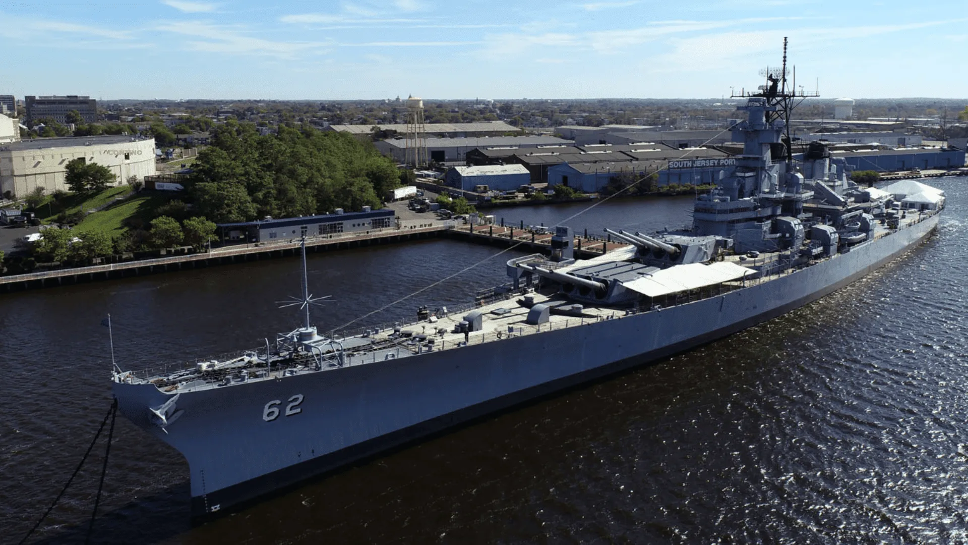 Battleship New Jersey to Undergo $5 Million Dry Docking for Restoration Video Archive