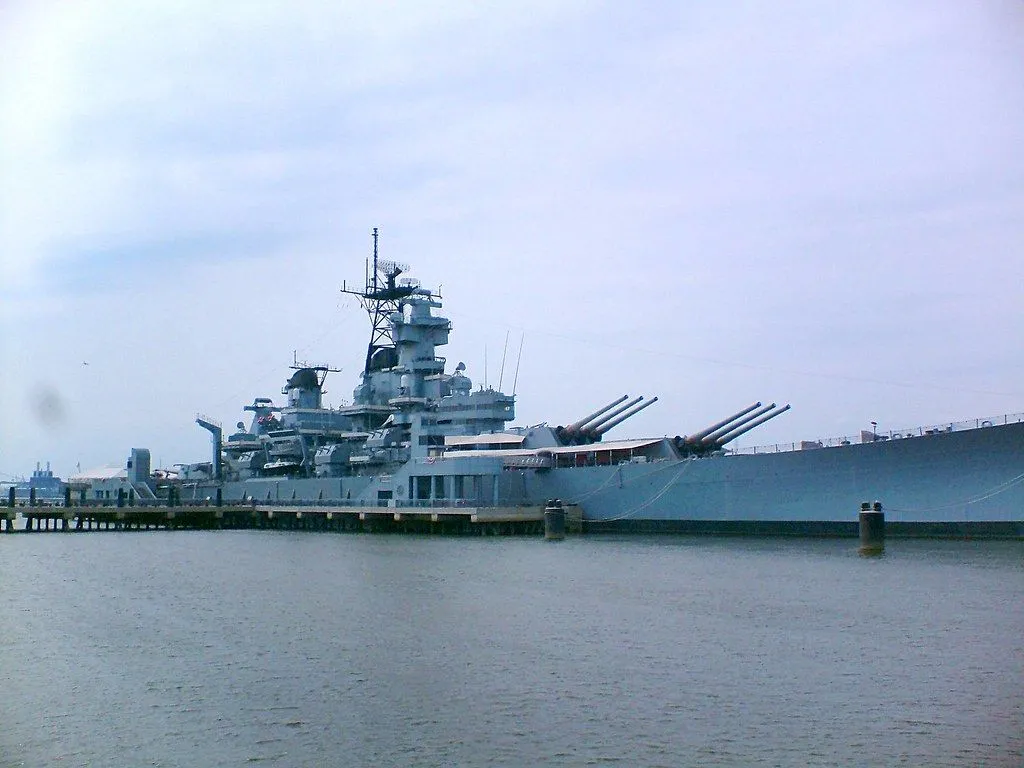 USS New Jersey. Mick's Collection