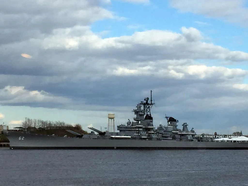 USS New Jersey. BB 62, An Iowa Class Battleship Now Serving
