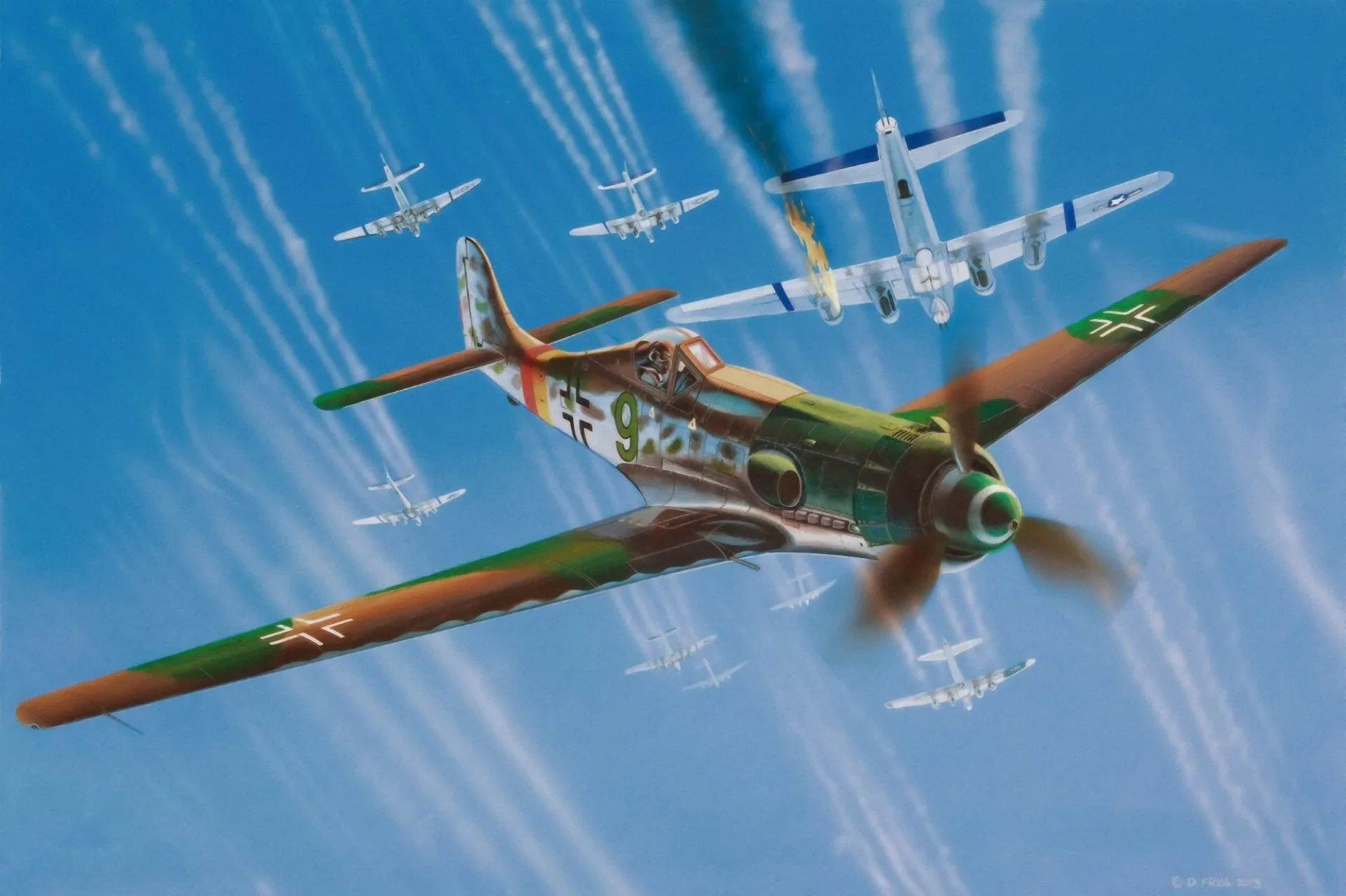 Download Military Focke Wulf Ta 152 HD Wallpaper