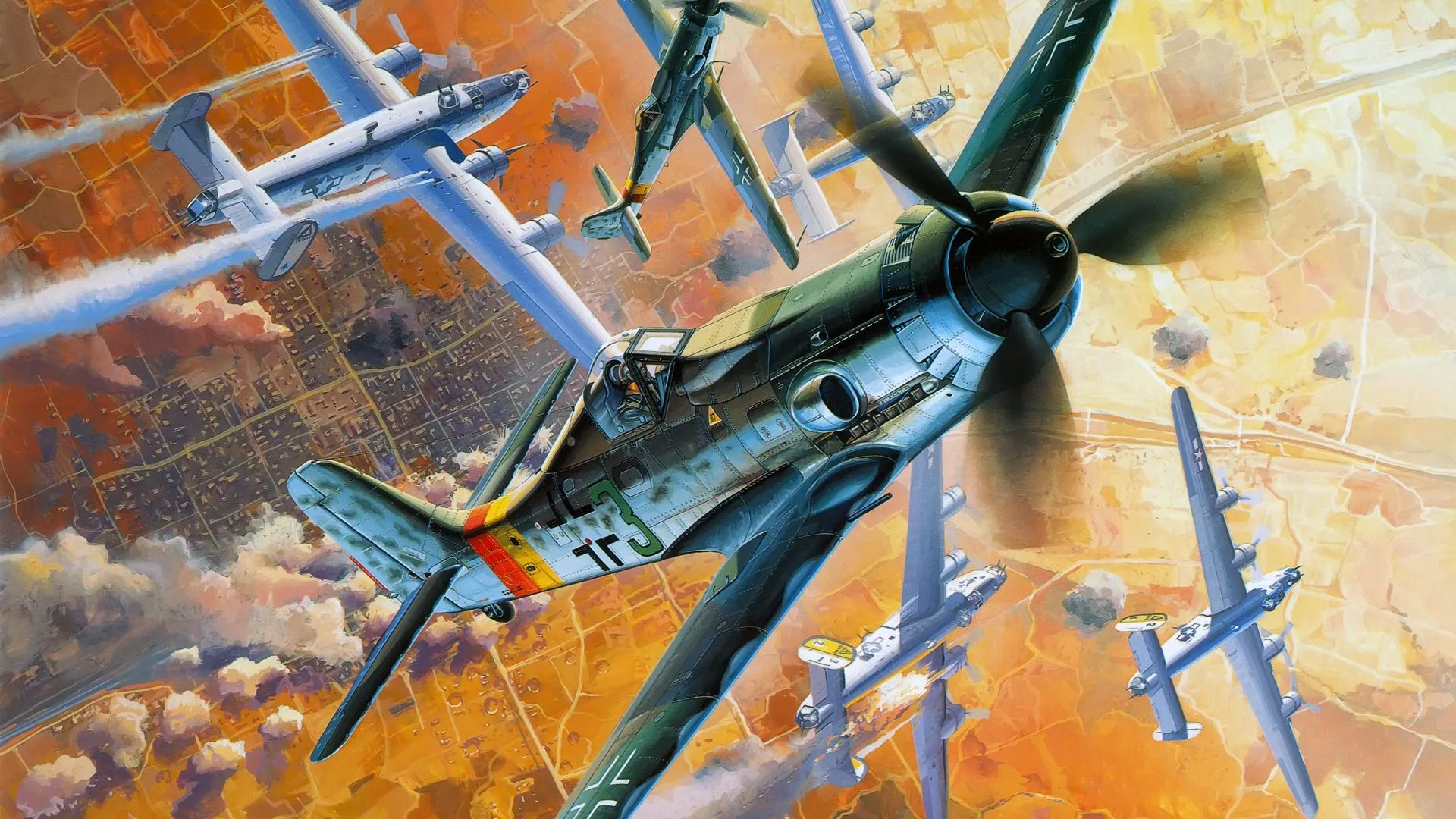 Wallpaper Luftwaffe, Focke Wulf, Ta 152, German High Altitude Interceptor For Mobile And Desktop, Section авиация, Resolution 1920x1080