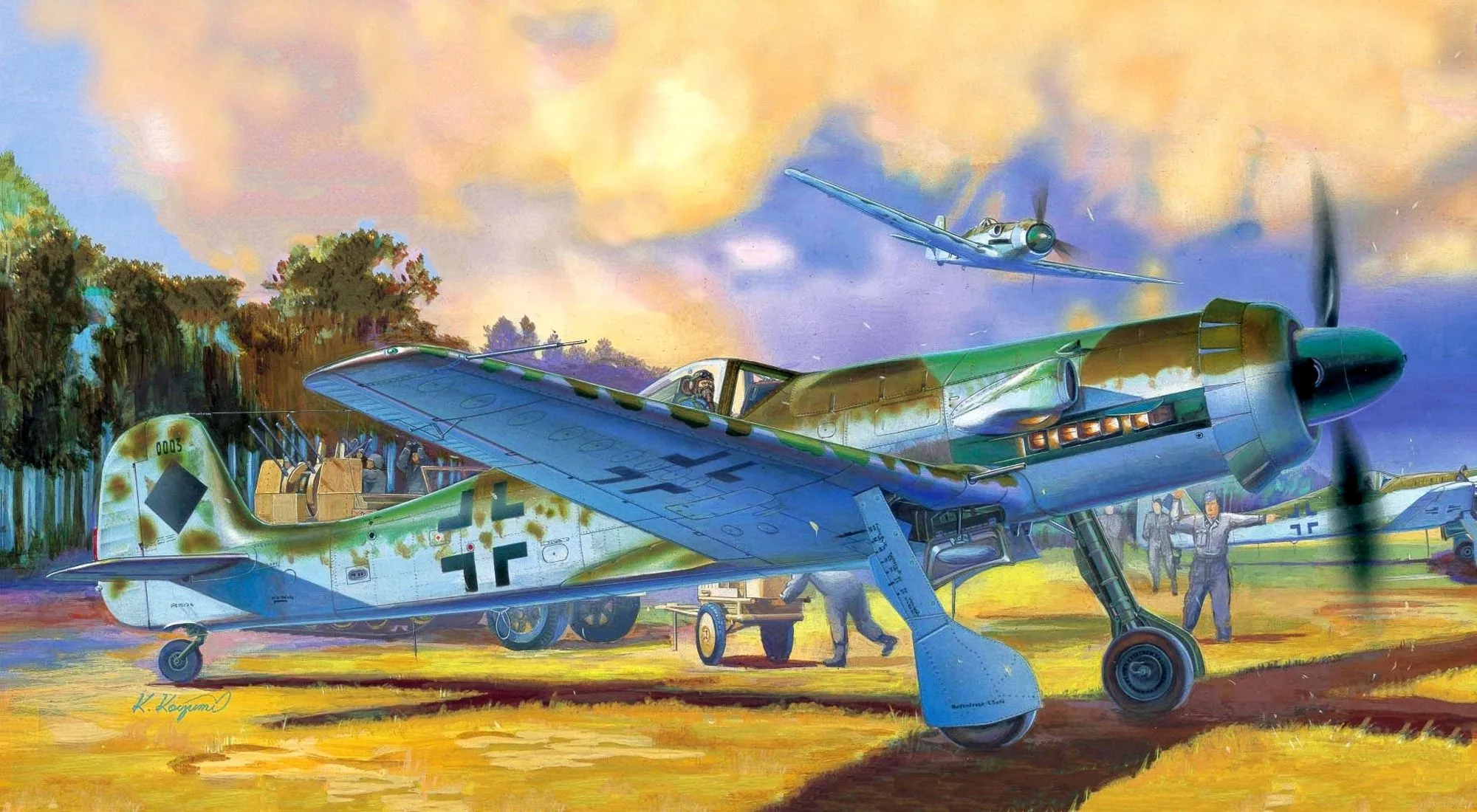 Wallpaper Fighter, Air Force, Focke Wulf Ta 152, High Altitude Interceptor, Ta.152H, JG301 For Mobile And Desktop, Section авиация, Resolution 2000x1100