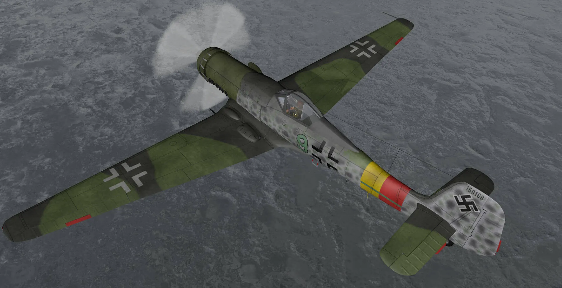 Focke Wulf Ta 152 H 1 3D Model