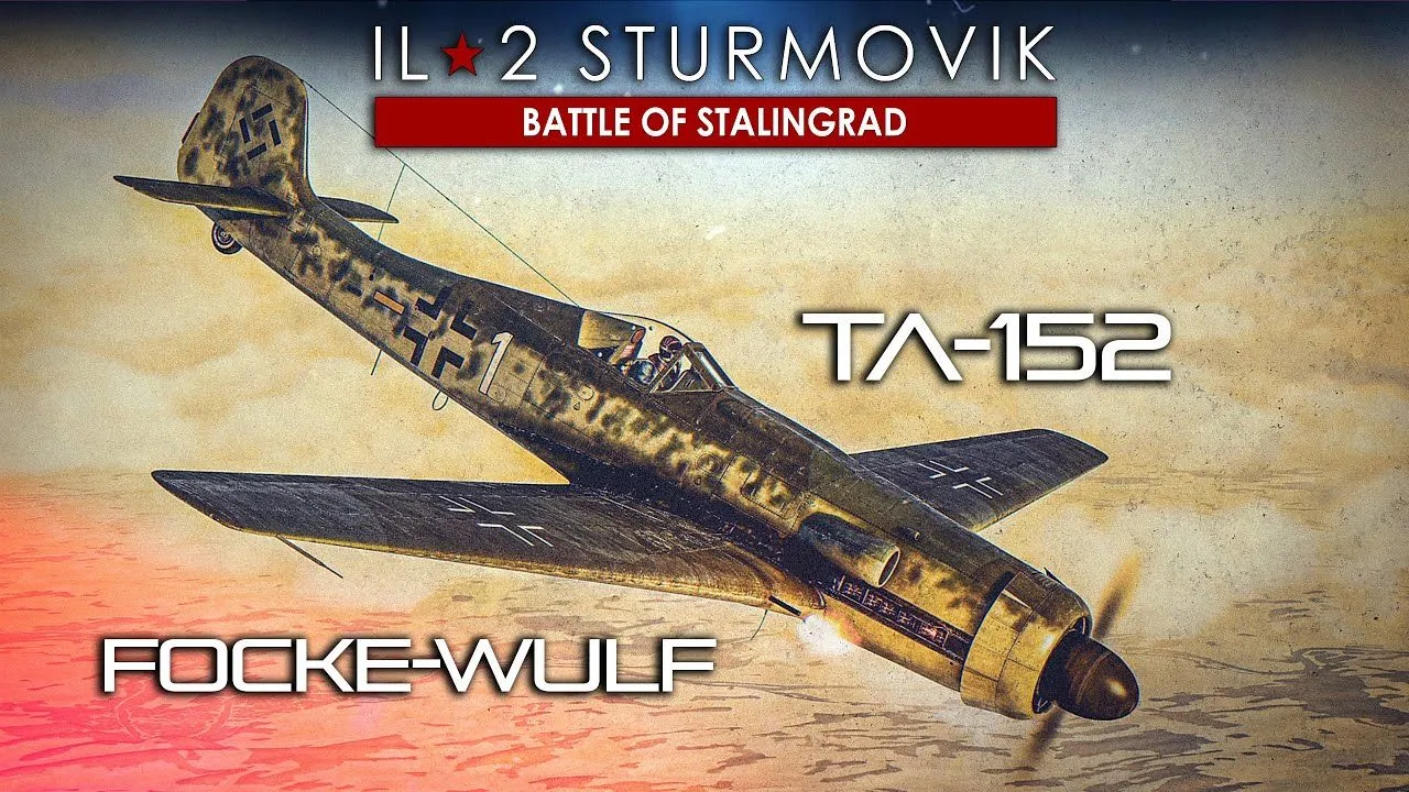 Peak German Engineering. Focke Wulf Ta 152. The Final Evolution Of The Fw 190 Program. IL 2 WWII