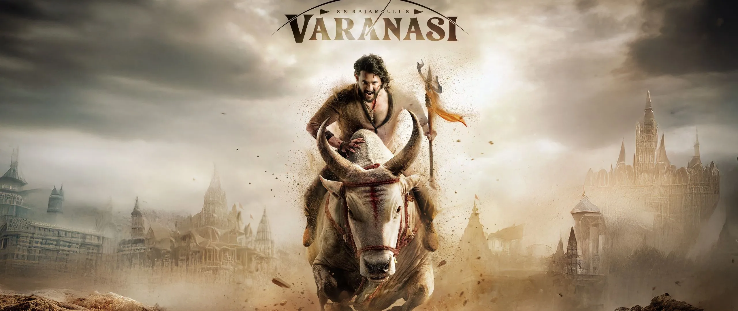 Varanasi Wallpaper 4K, Mahesh Babu, Indian movies