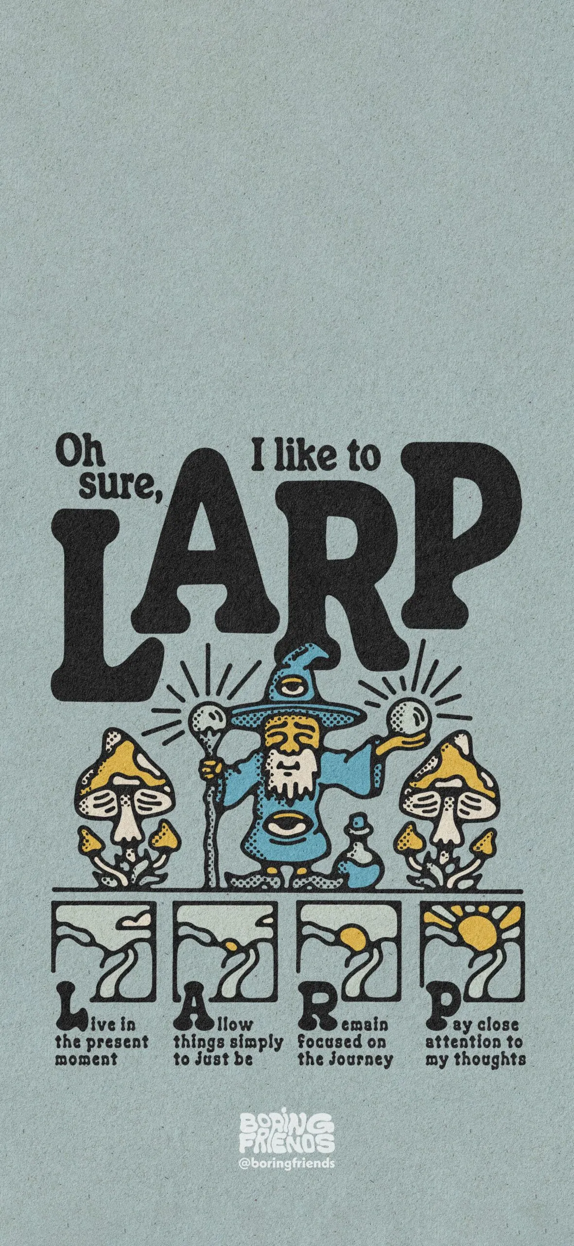 Secret Wallpaper LARP Friends Creative Studio