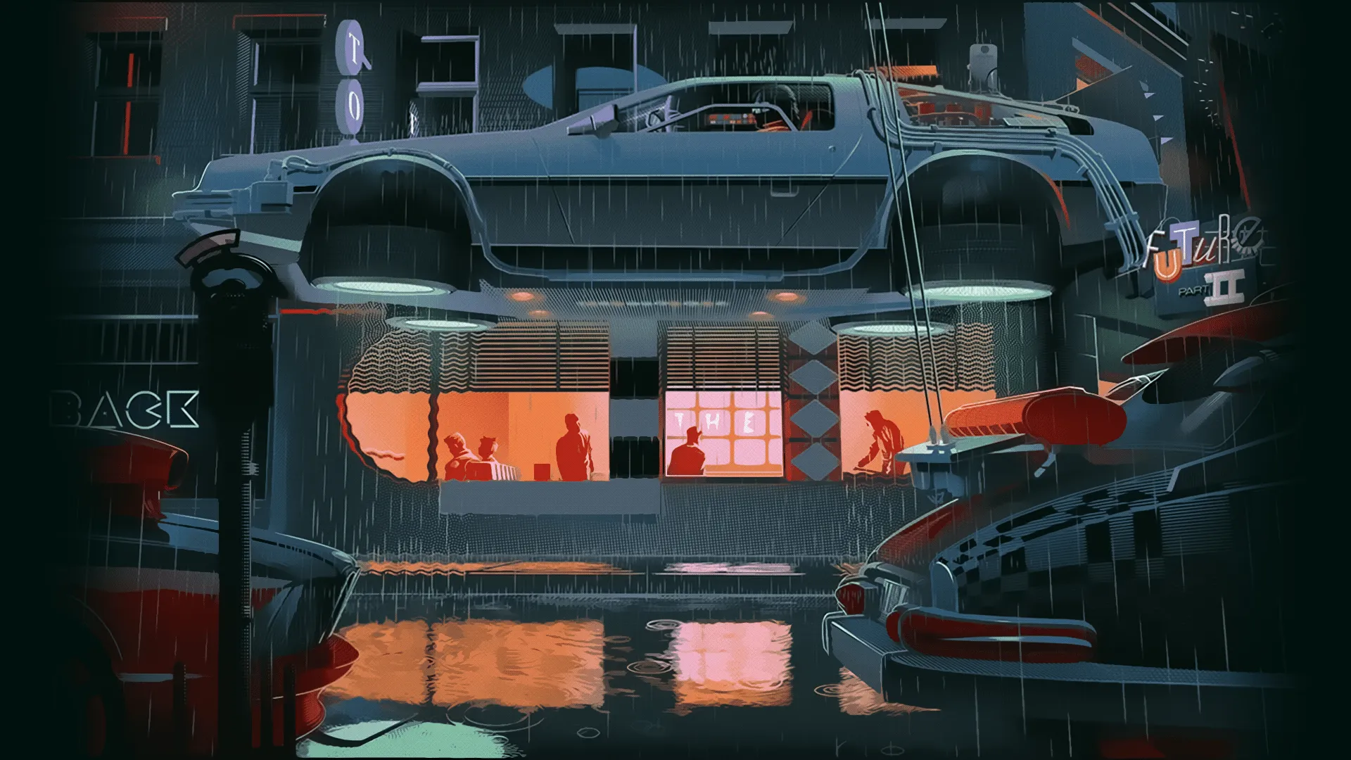 Cassette Futurism Wallpaper