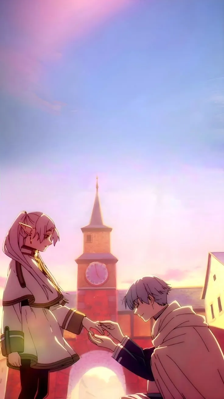 Frieren and Himmel. Sousou No Frieren