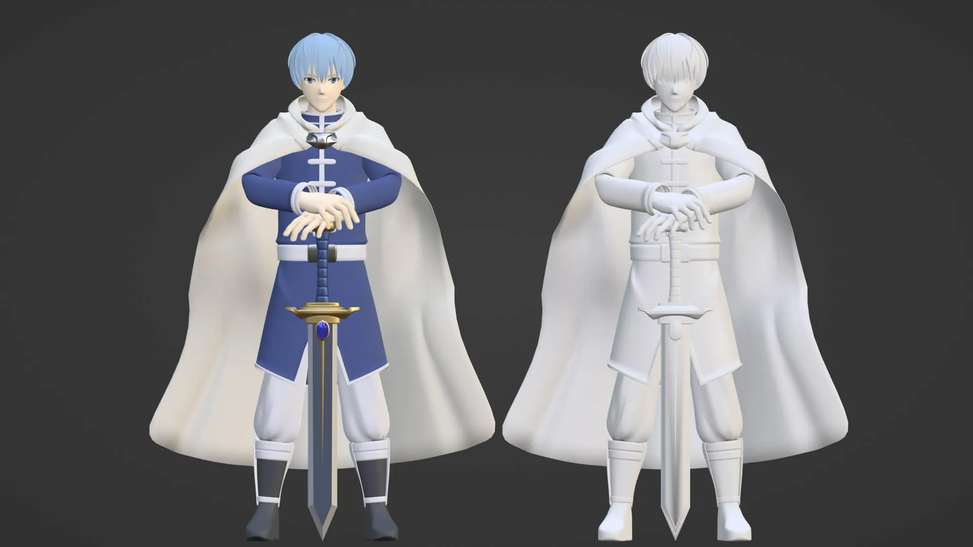 Himmel Beyond Journey End 3D Model