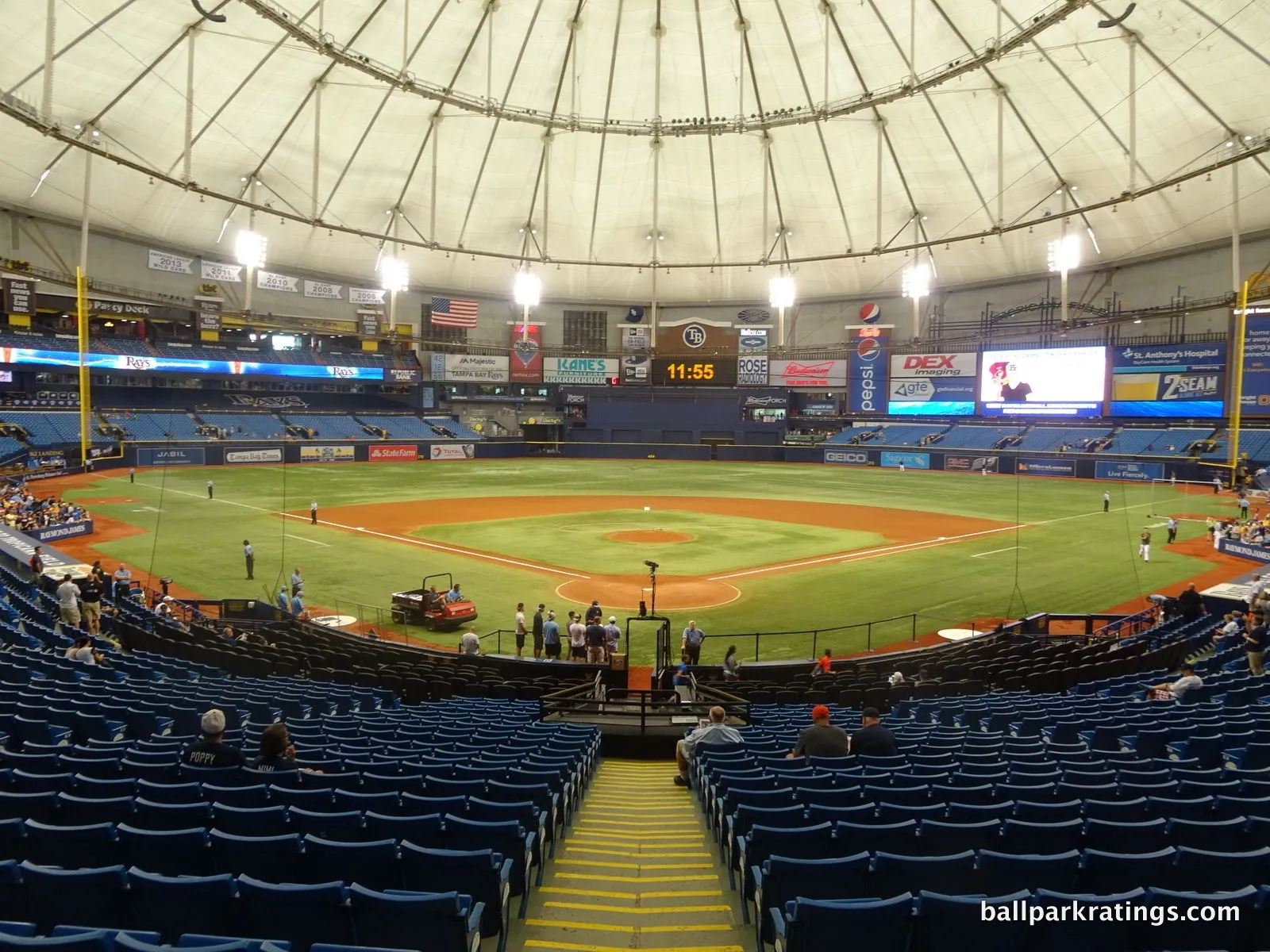 Tropicana Field Review Bay Rays