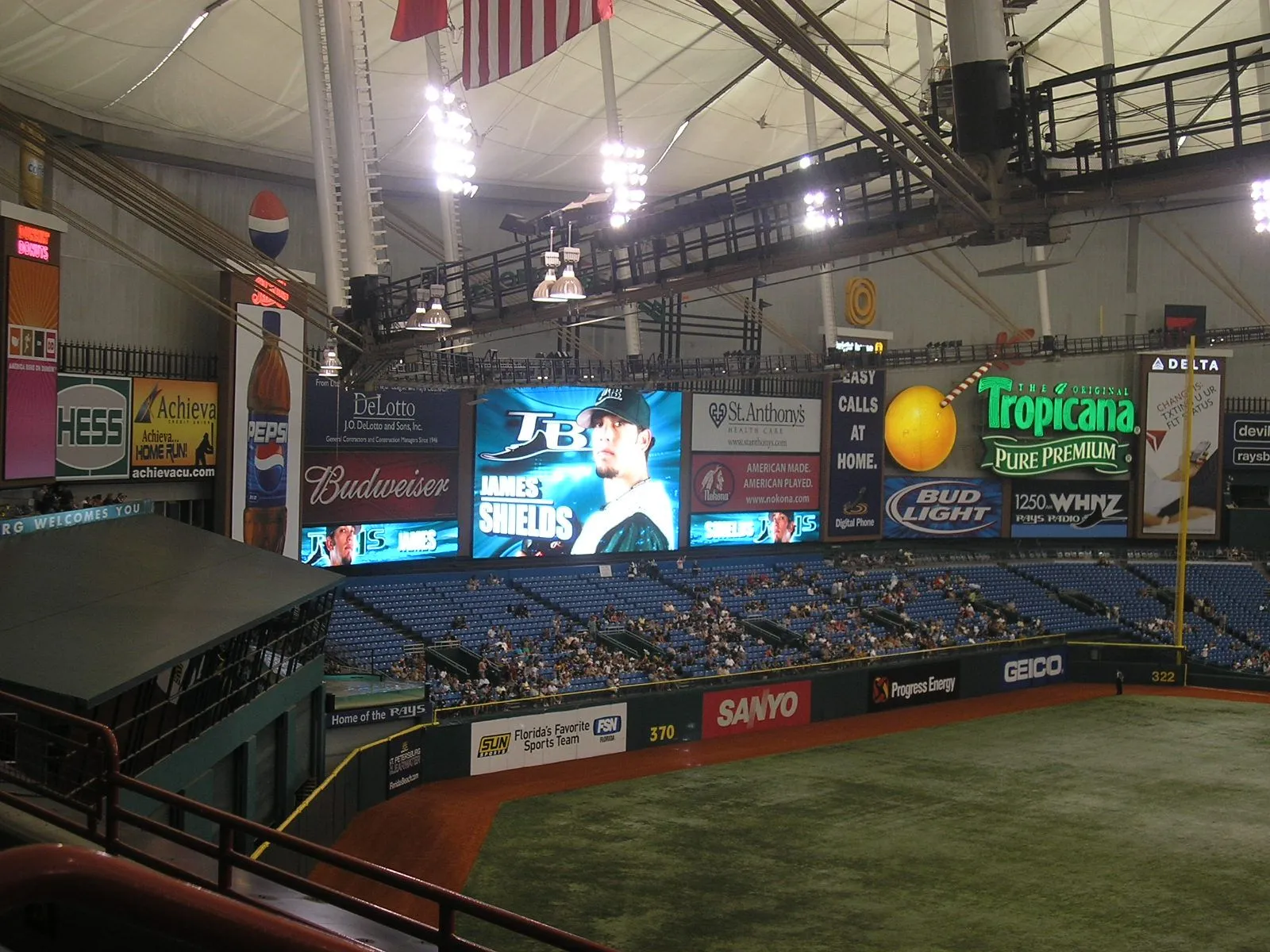 Tropicana Field big