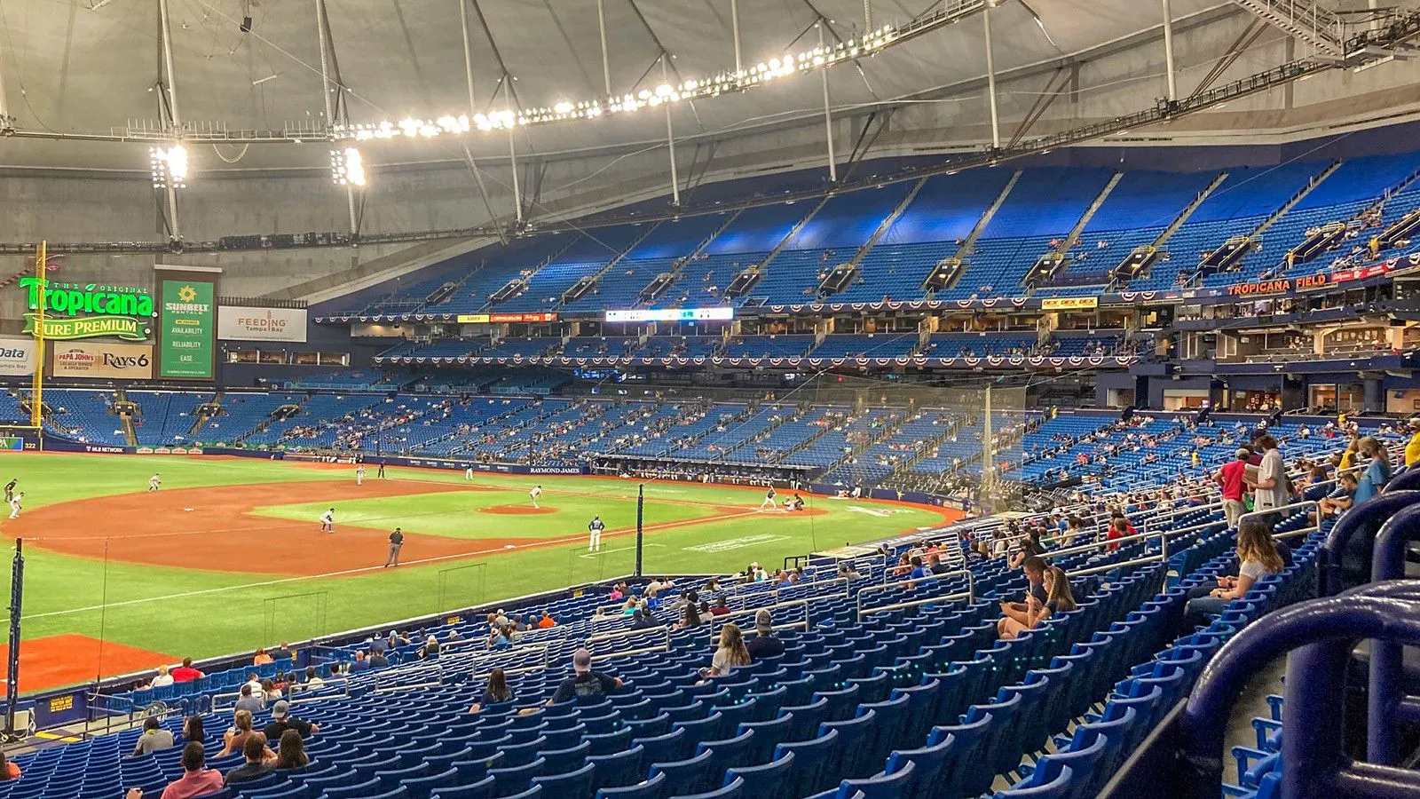 Ballpark Brothers. Tropicana Field, St. Petersburg, FL