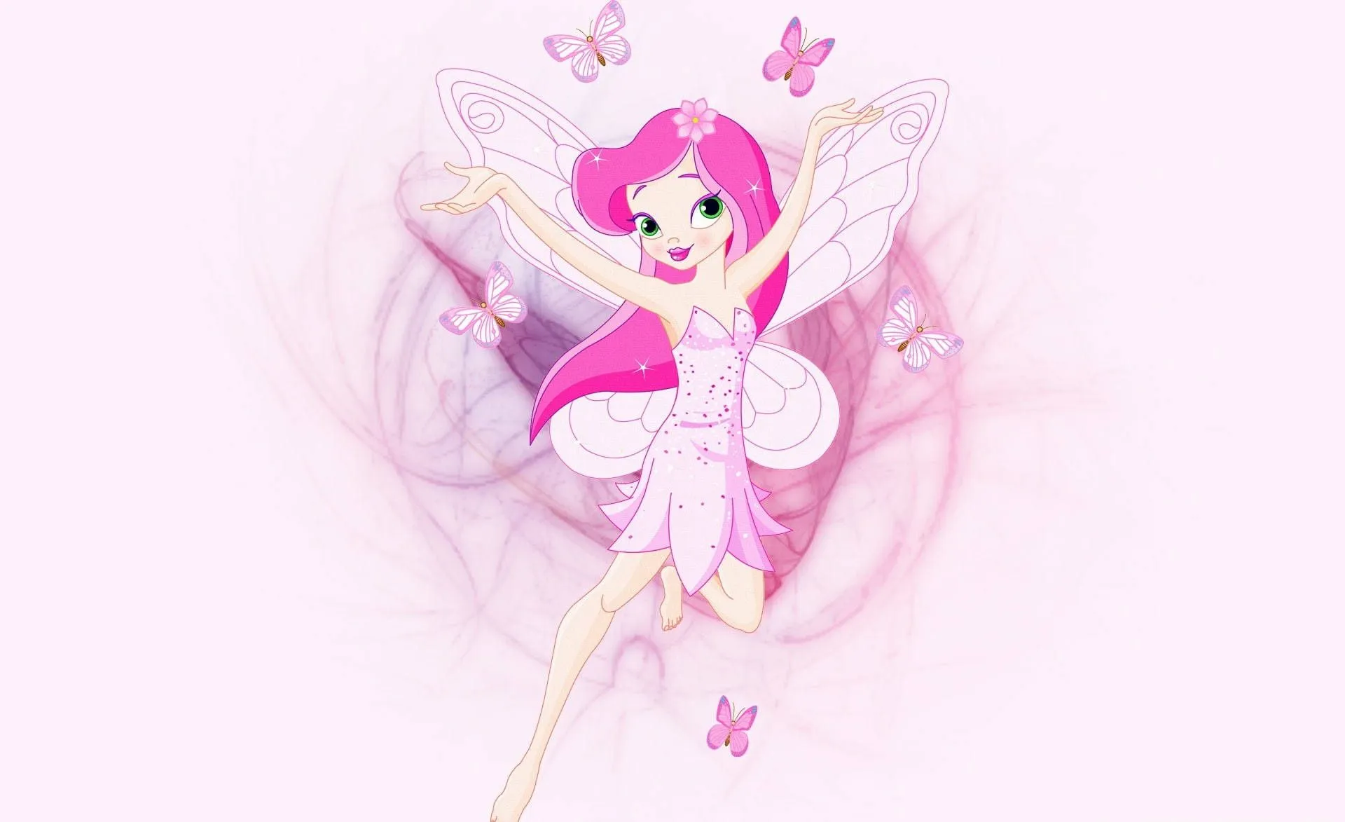 Pink Fairy Wallpaper